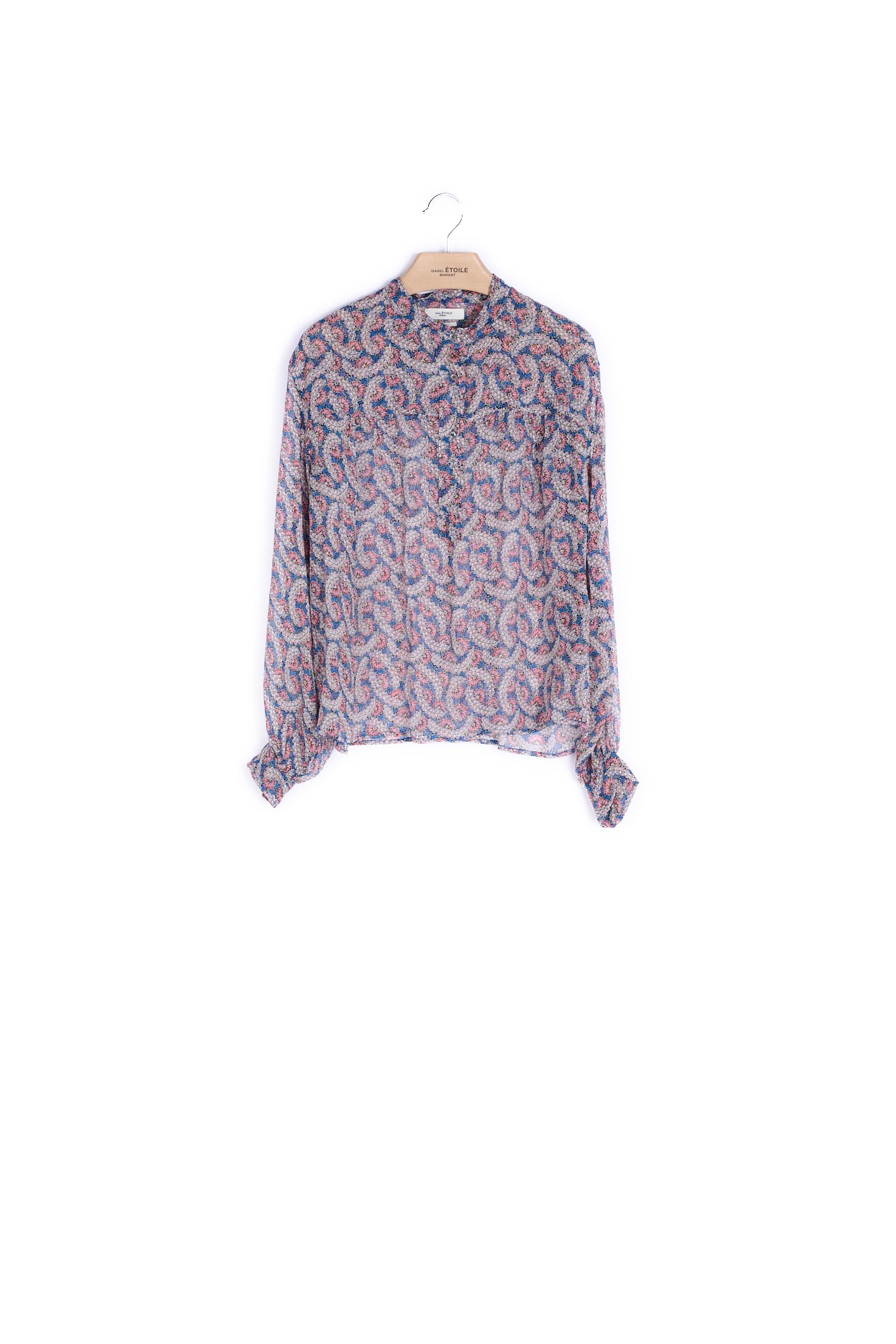 Blouse Imprimée Manches Longues Soie Isabel Marant seconde vie