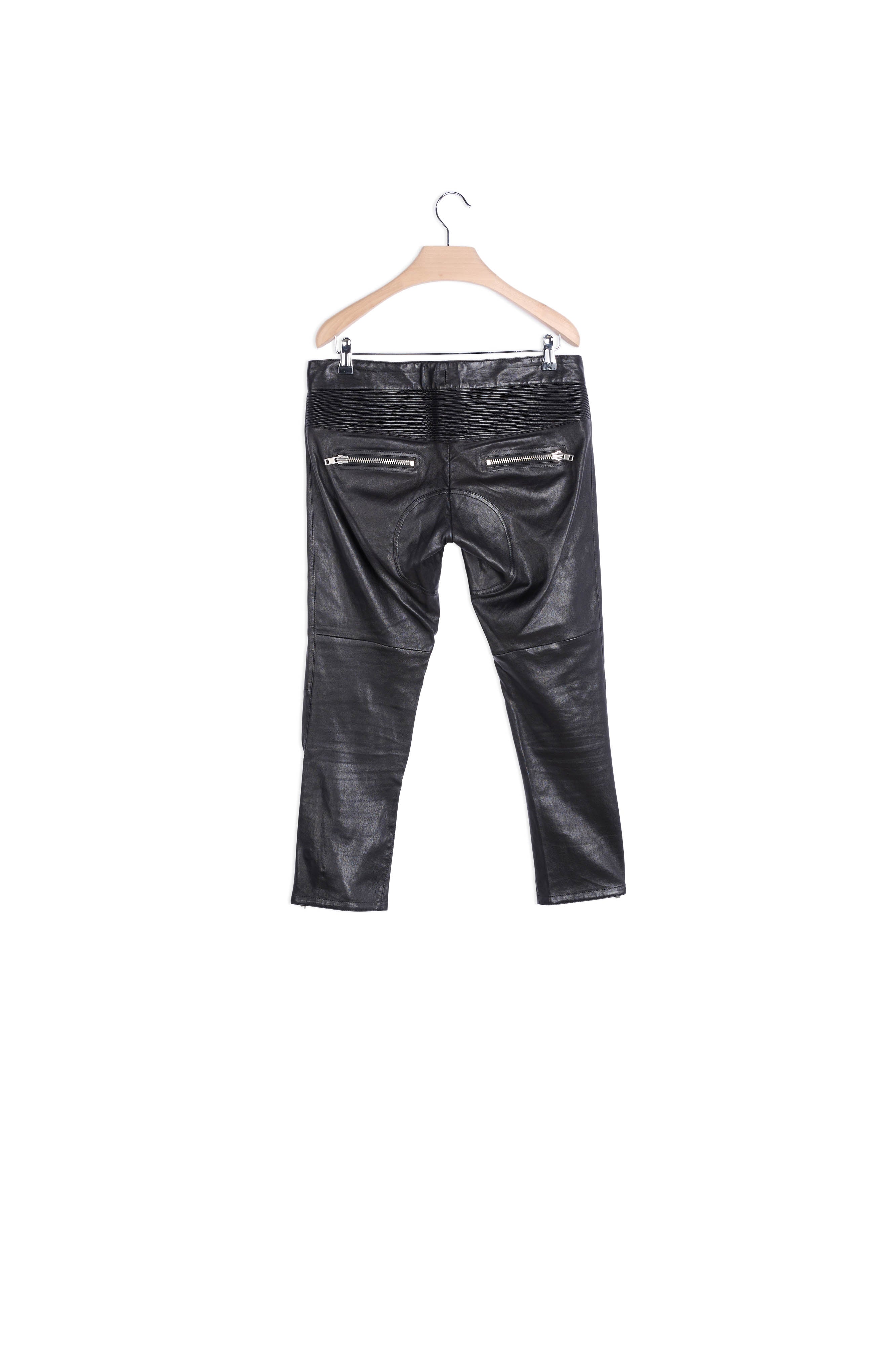 Pantalon en cuir - 38 Isabel Marant seconde vie