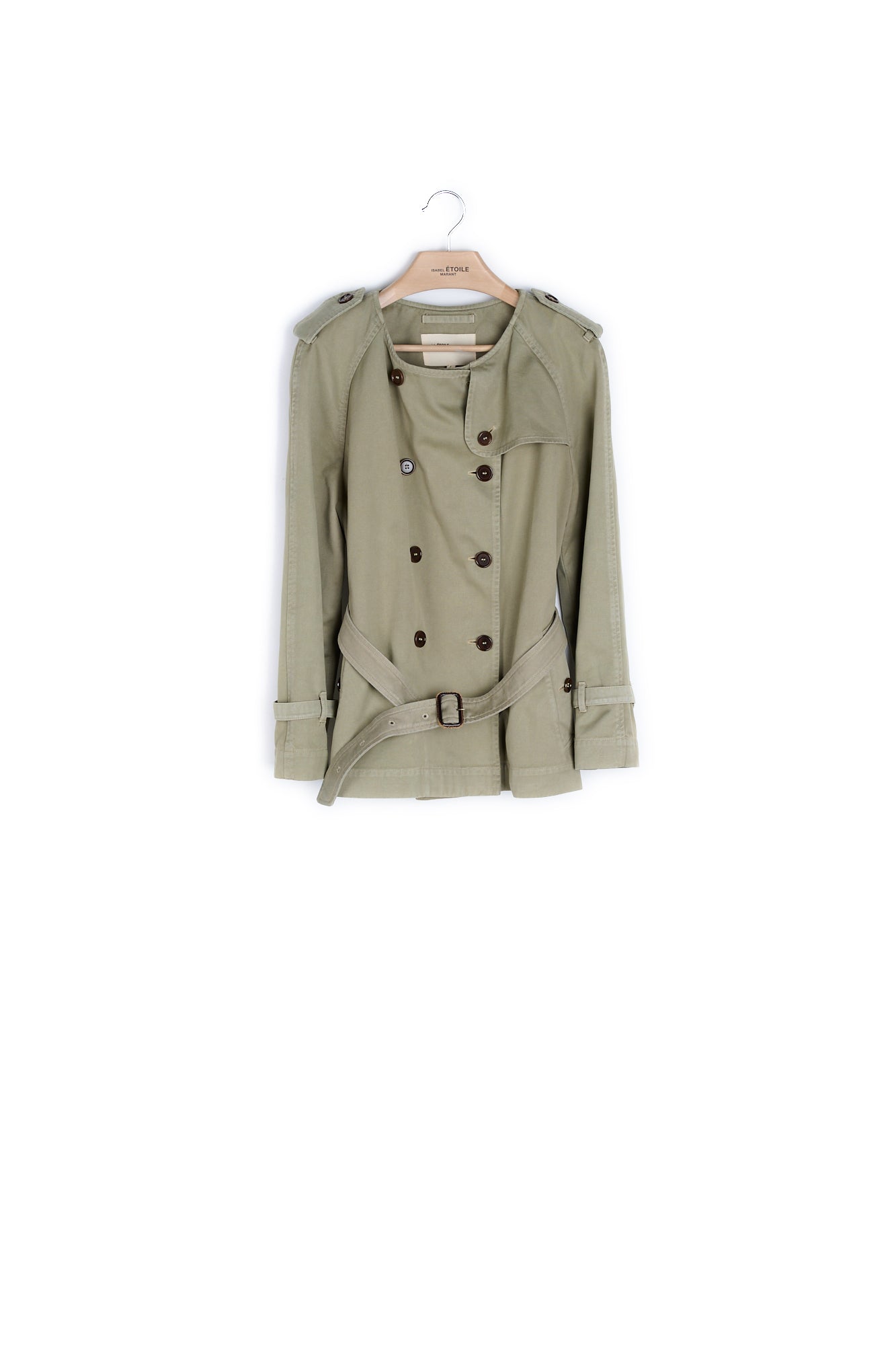 Manteau Trench Court Isabel Marant seconde vie