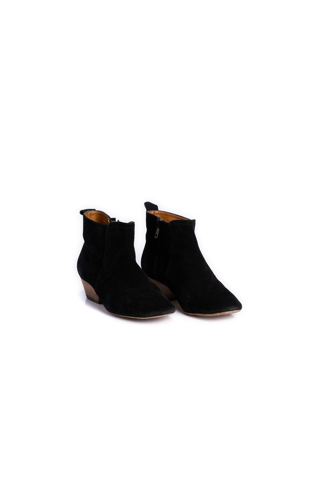 Bottines En Veau Velours Isabel Marant seconde vie
