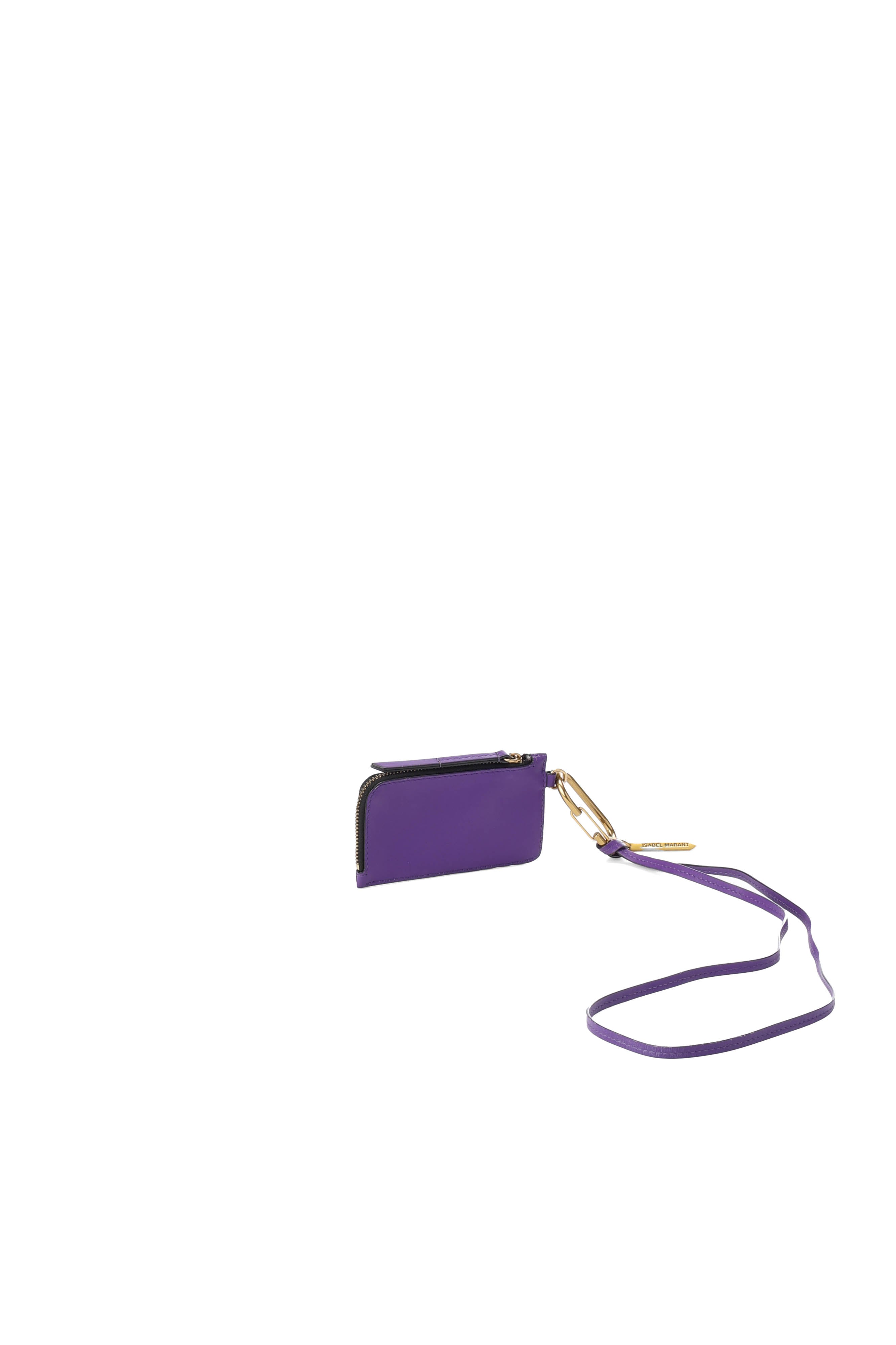 Petite pochette en cuir Isabel Marant seconde vie