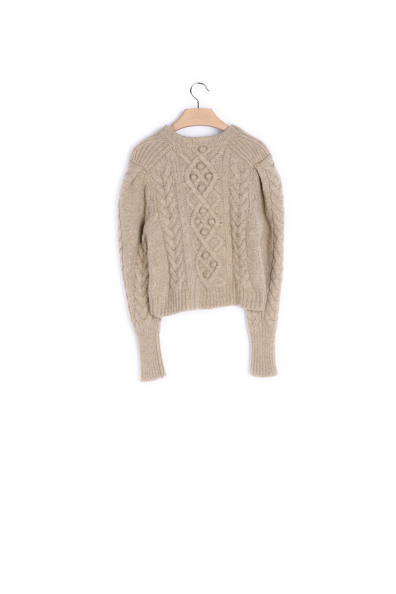 Pull Col Rond Manches Longues Laine Isabel Marant seconde vie