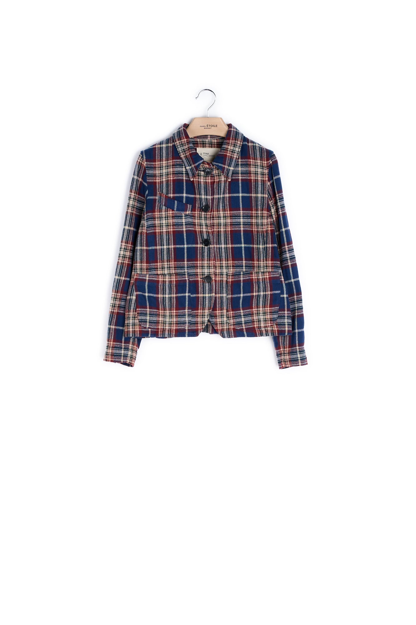 Veste Chemise Manches Longues Coton Et Laine Isabel Marant seconde vie