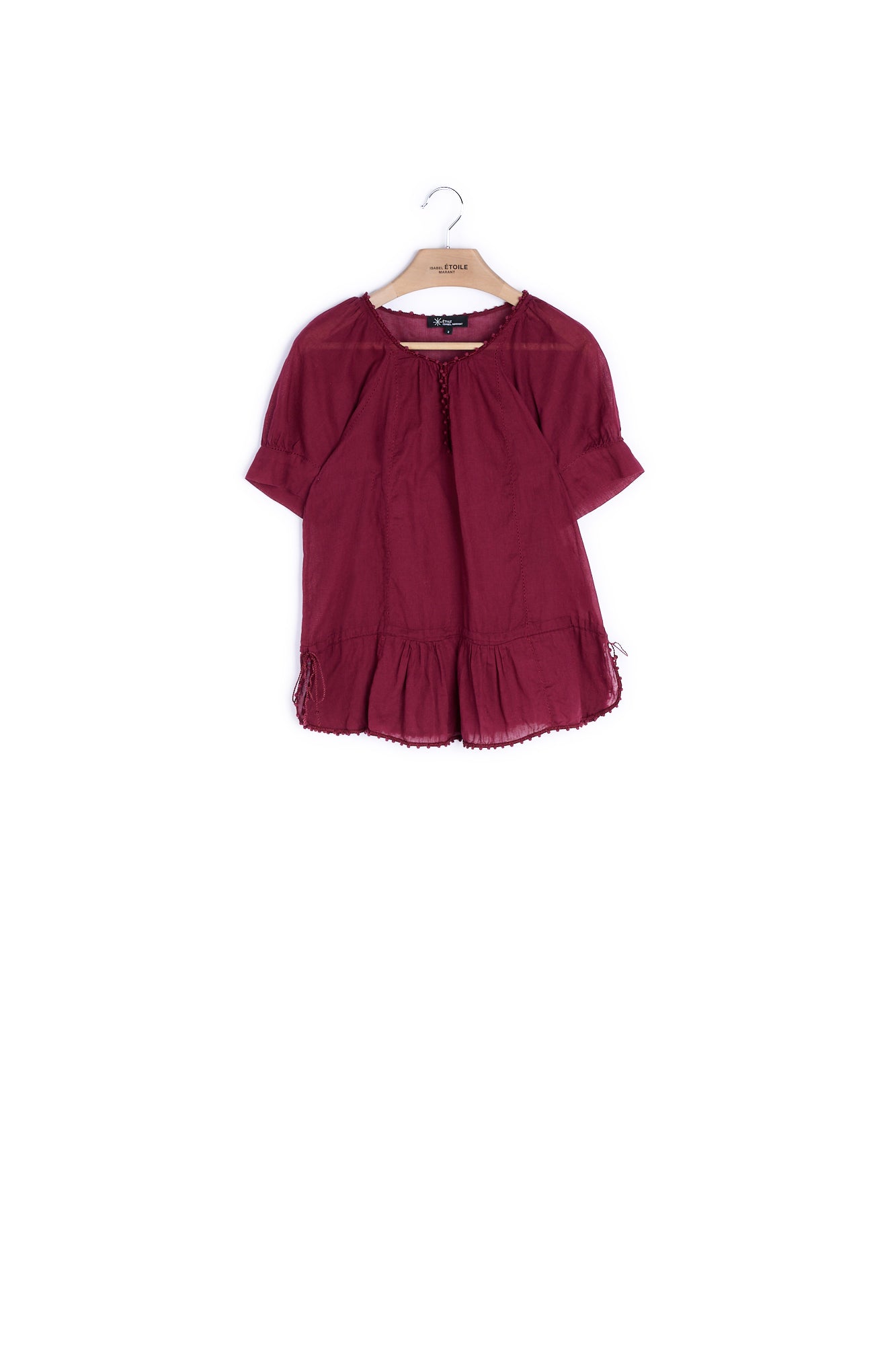 Haut Manches Courtes Coton Isabel Marant seconde vie