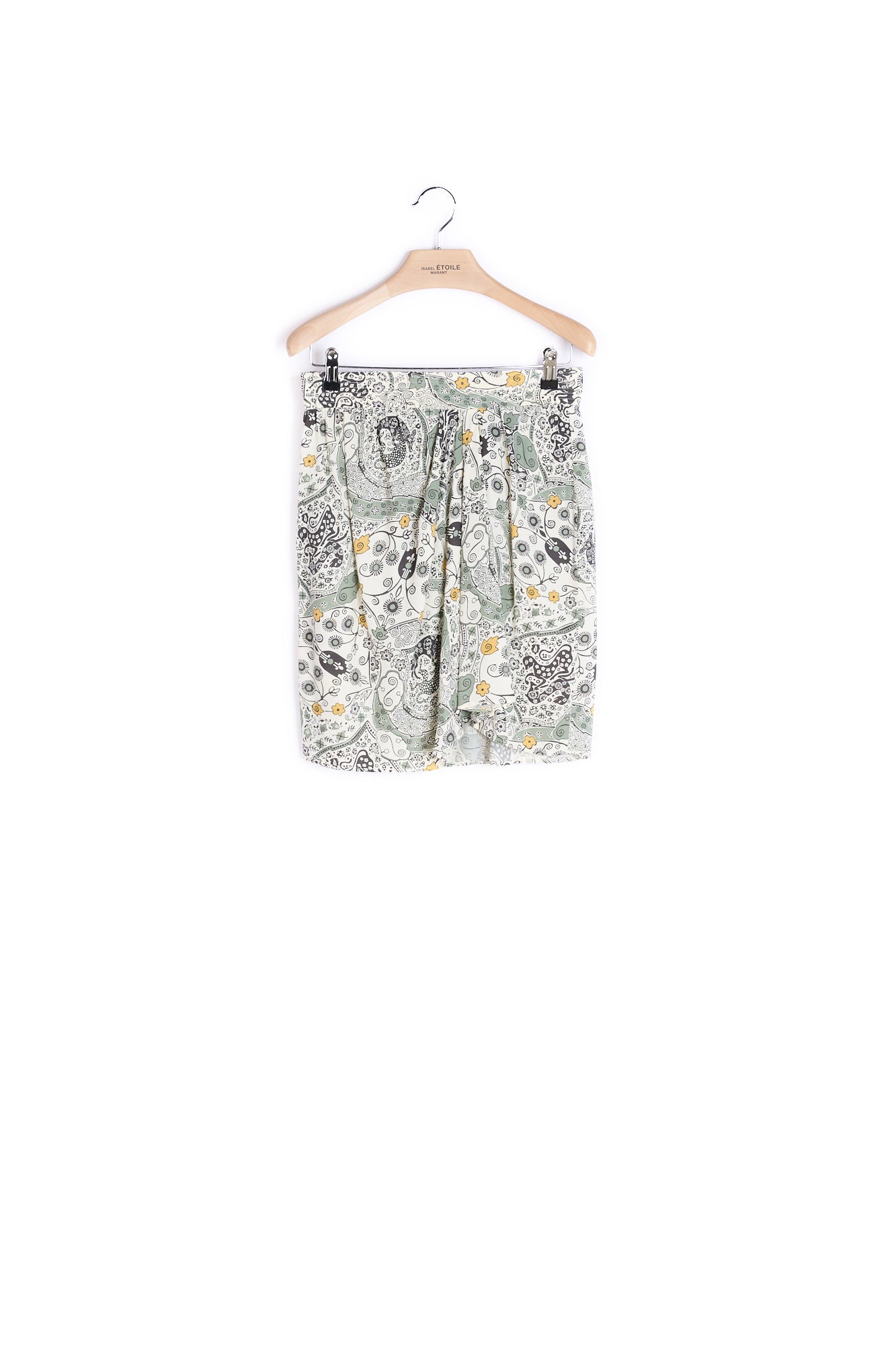 Jupe midi effet plissé - 38 Isabel Marant seconde vie