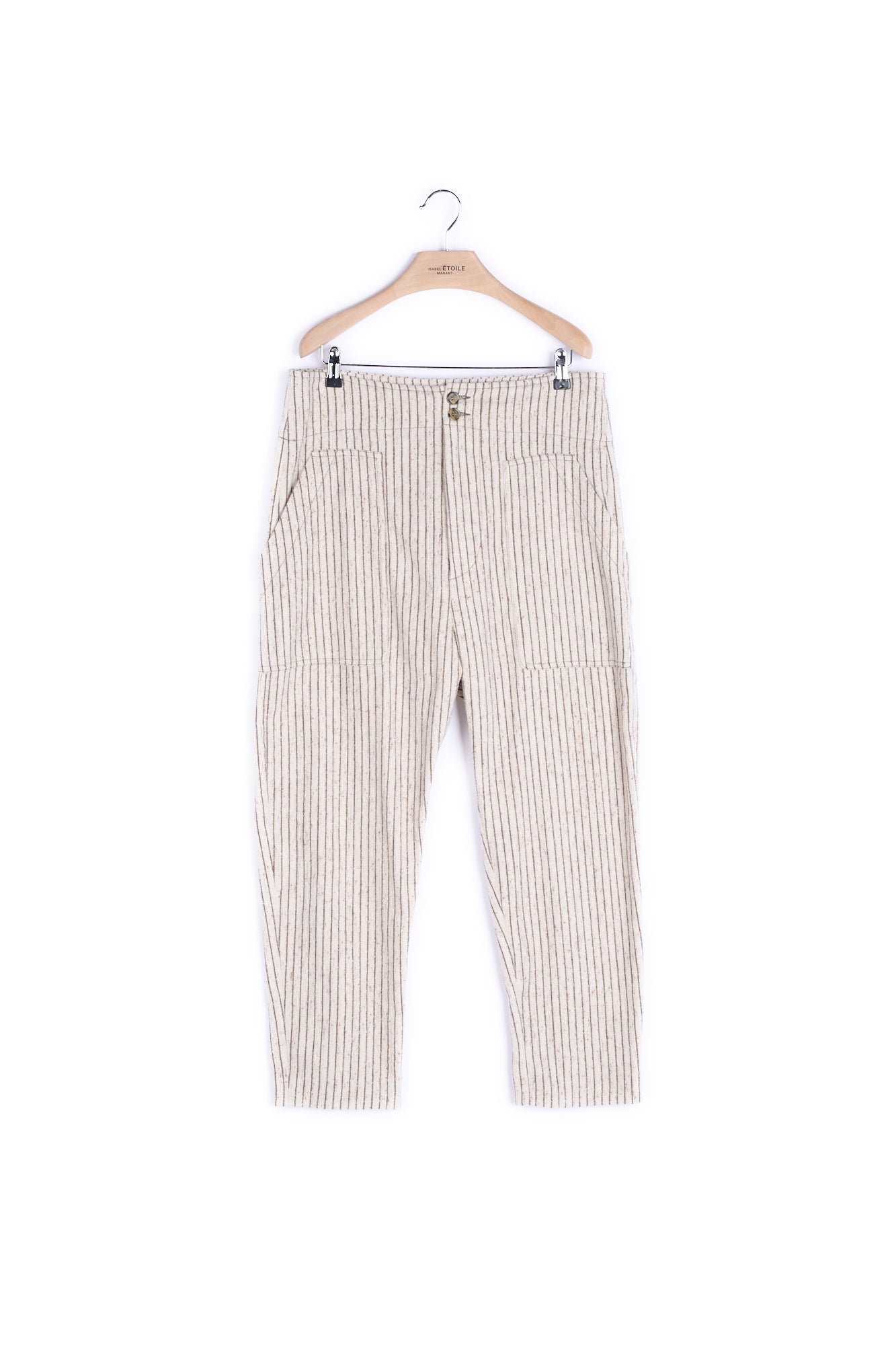Pantalon Worker Coton Isabel Marant seconde vie