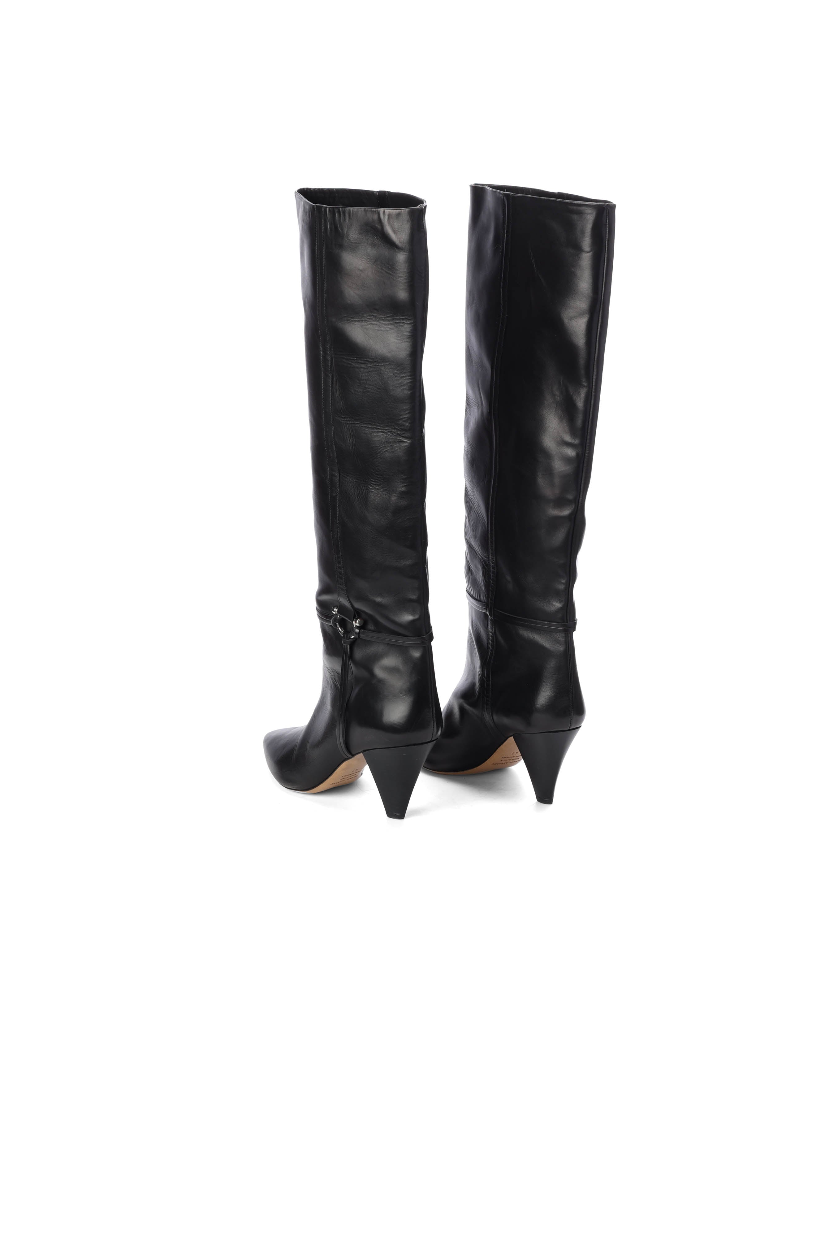 bottes en cuir à talons - 41 Isabel Marant seconde vie