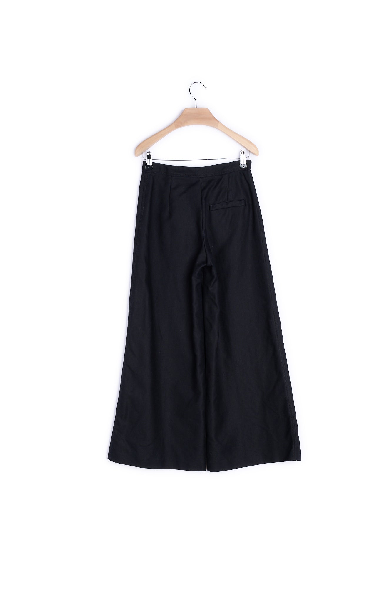 Pantalon à Coupe évasée En Coton Et Lin Isabel Marant seconde vie