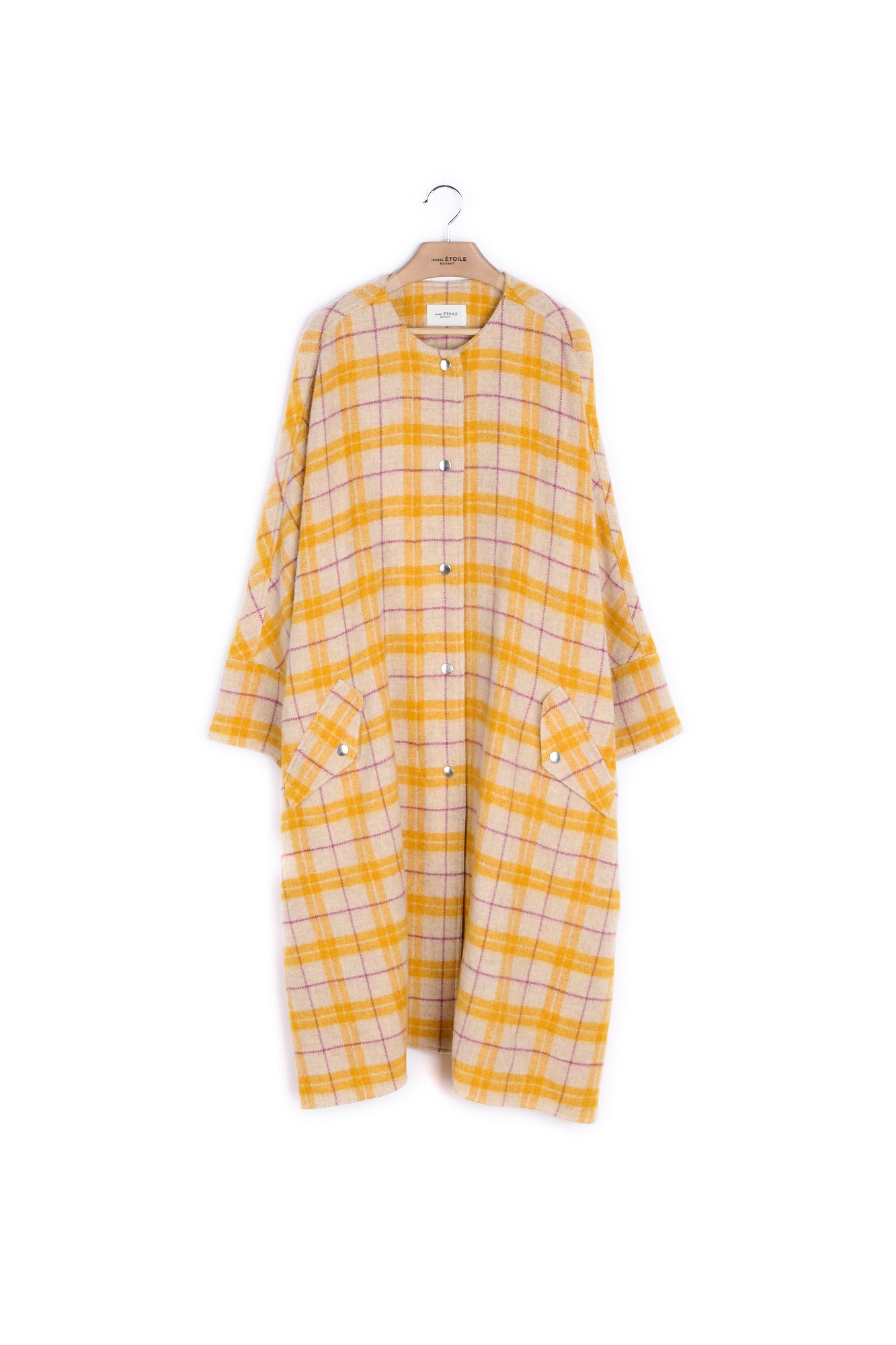 Manteau Manteau Long En Laine Vierge Isabel Marant seconde vie