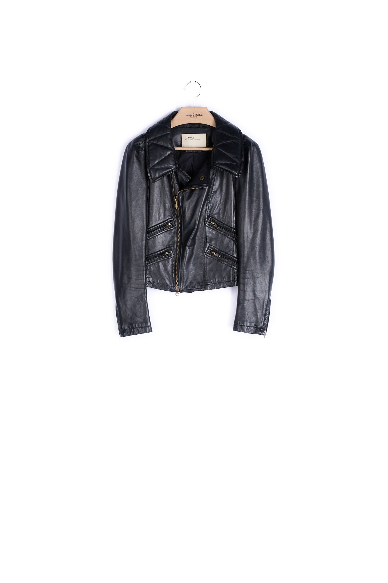 Blouson En Cuir Isabel Marant seconde vie