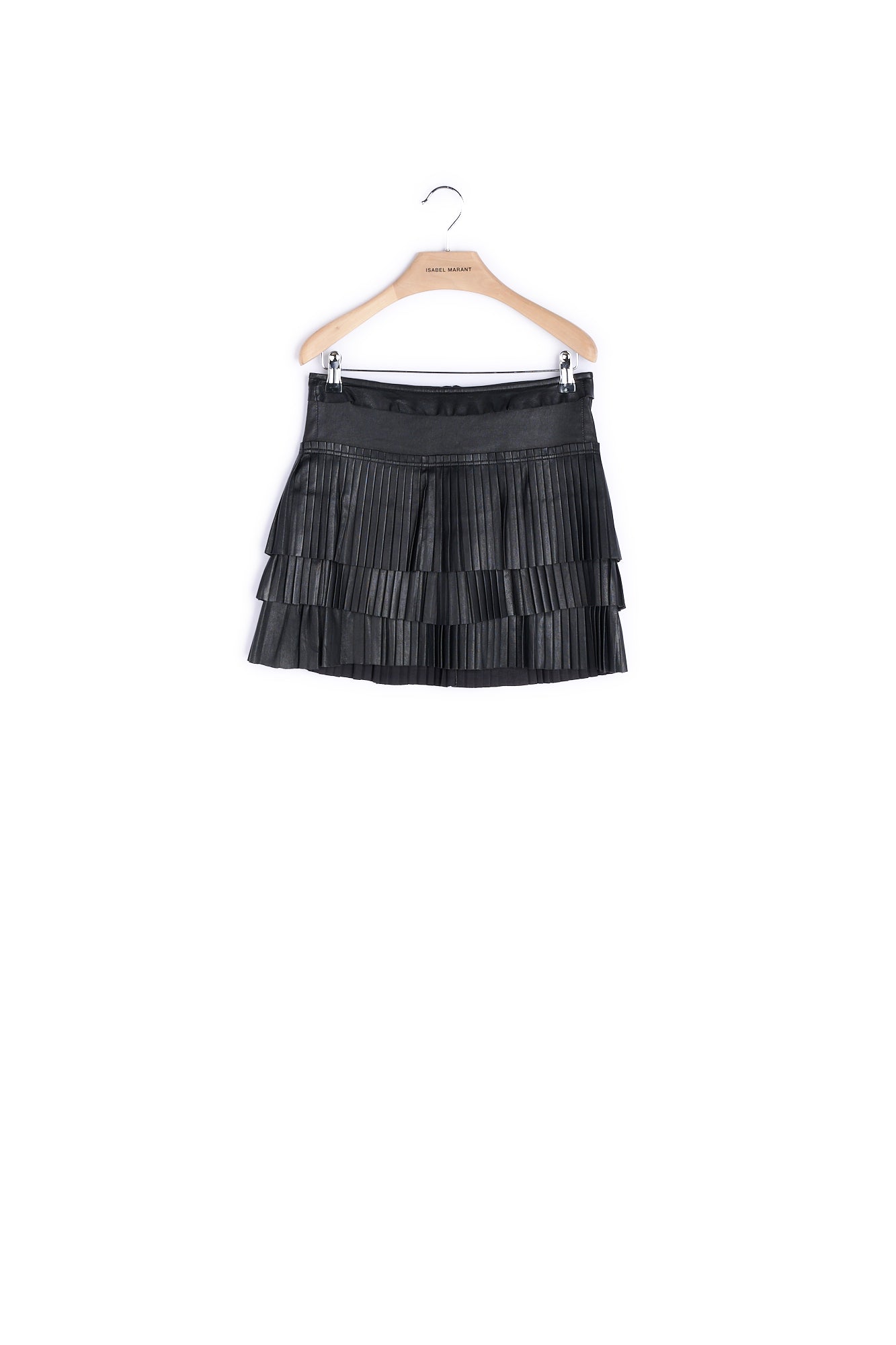 Jupe Courte En Agneau Isabel Marant seconde vie