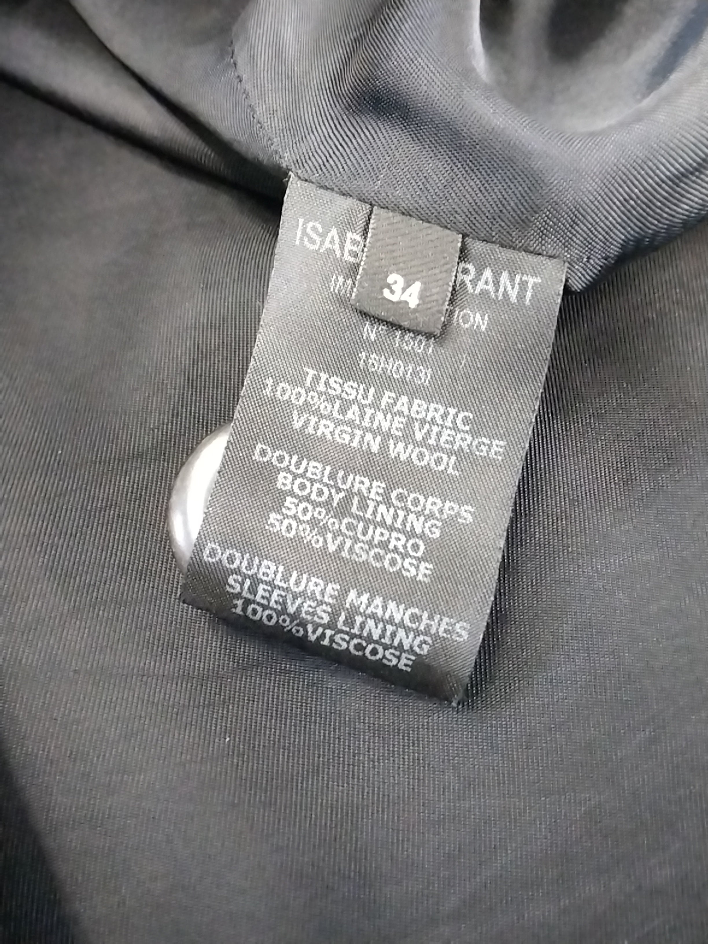 Manteau - Laine Vierge Isabel Marant seconde vie