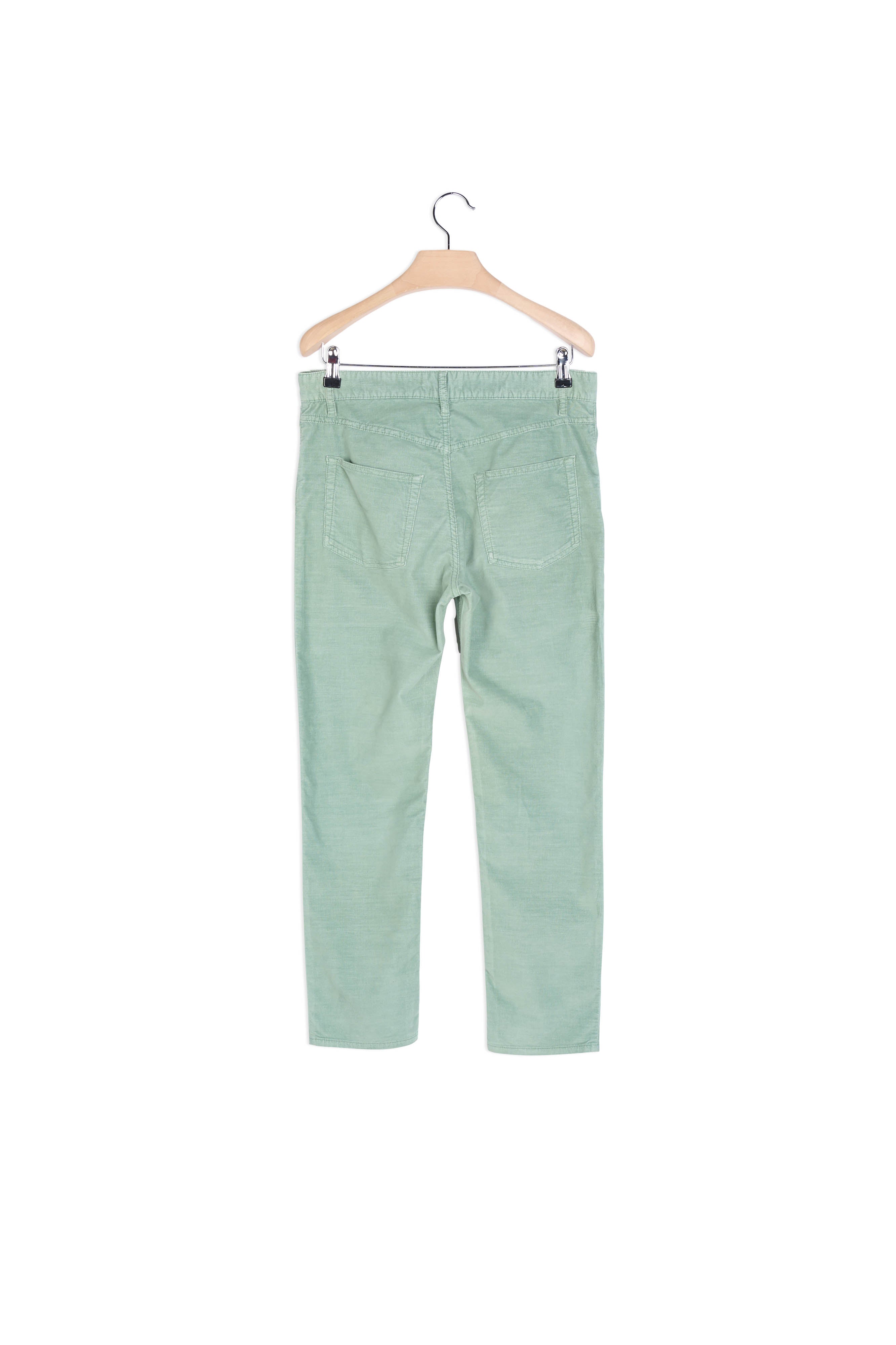Pantalon Droit En Coton Isabel Marant seconde vie