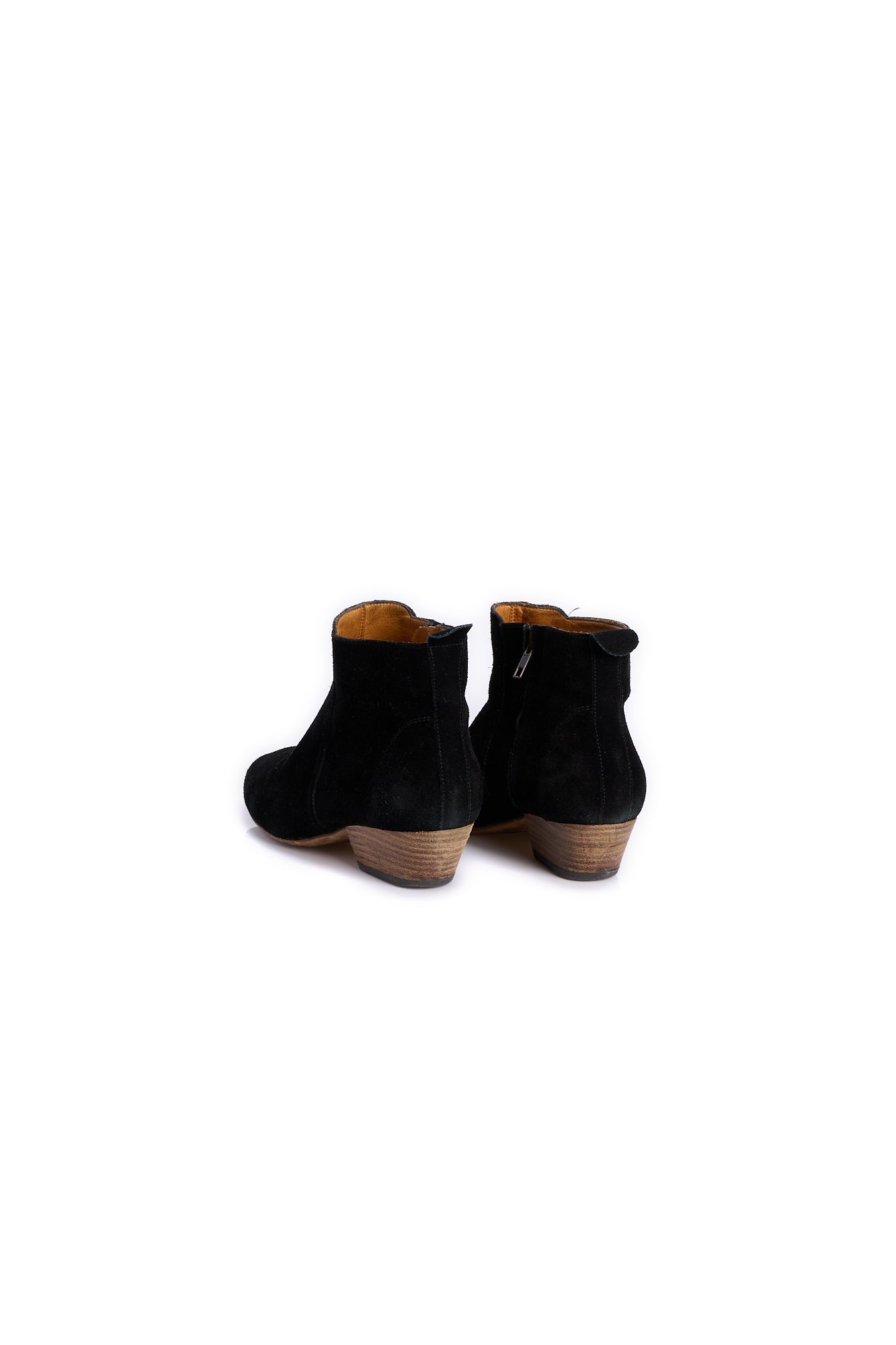 Bottines En Veau Velours Isabel Marant seconde vie