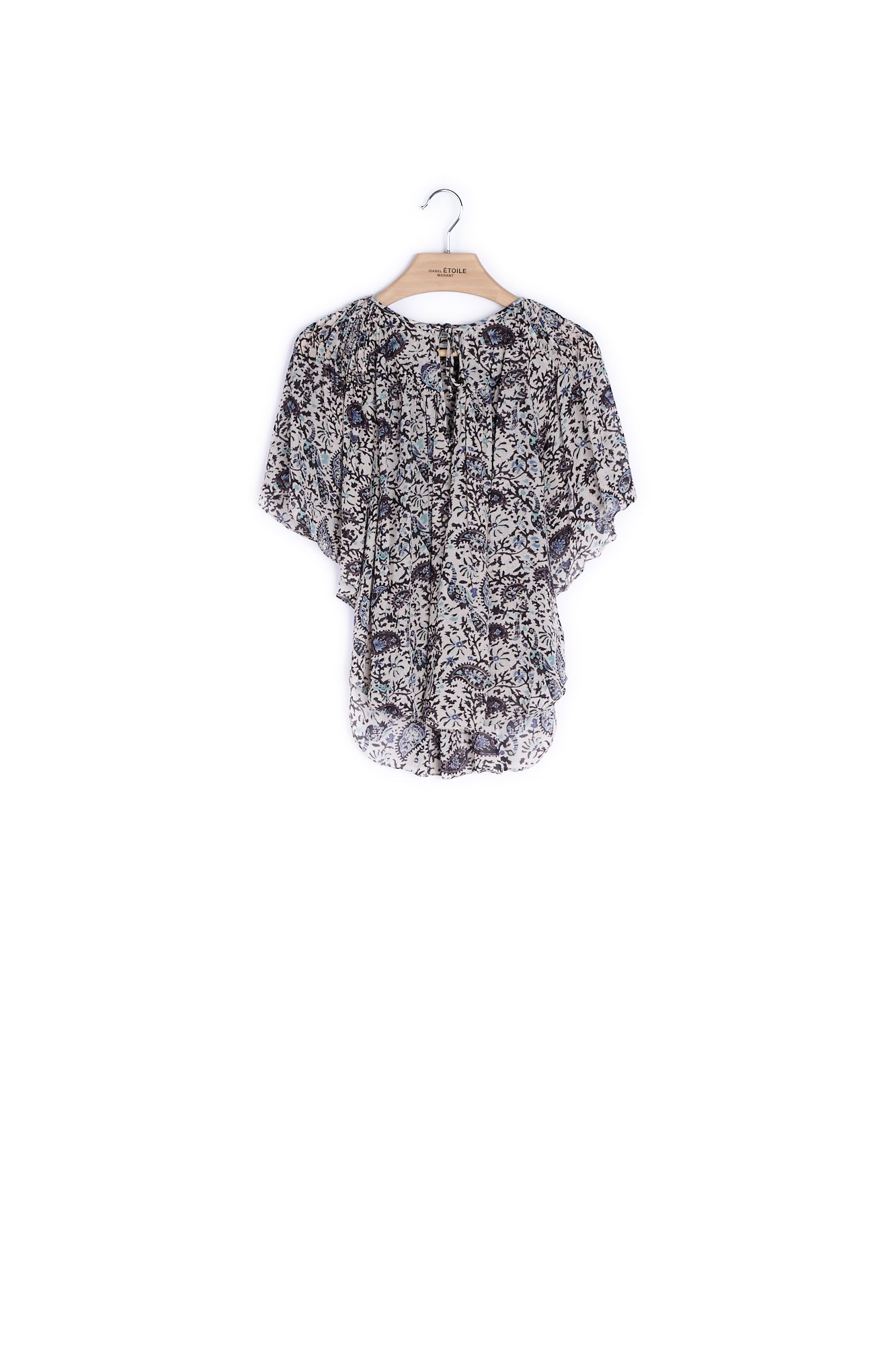 Haut fluide col rond manches courtes - 36 Isabel Marant seconde vie