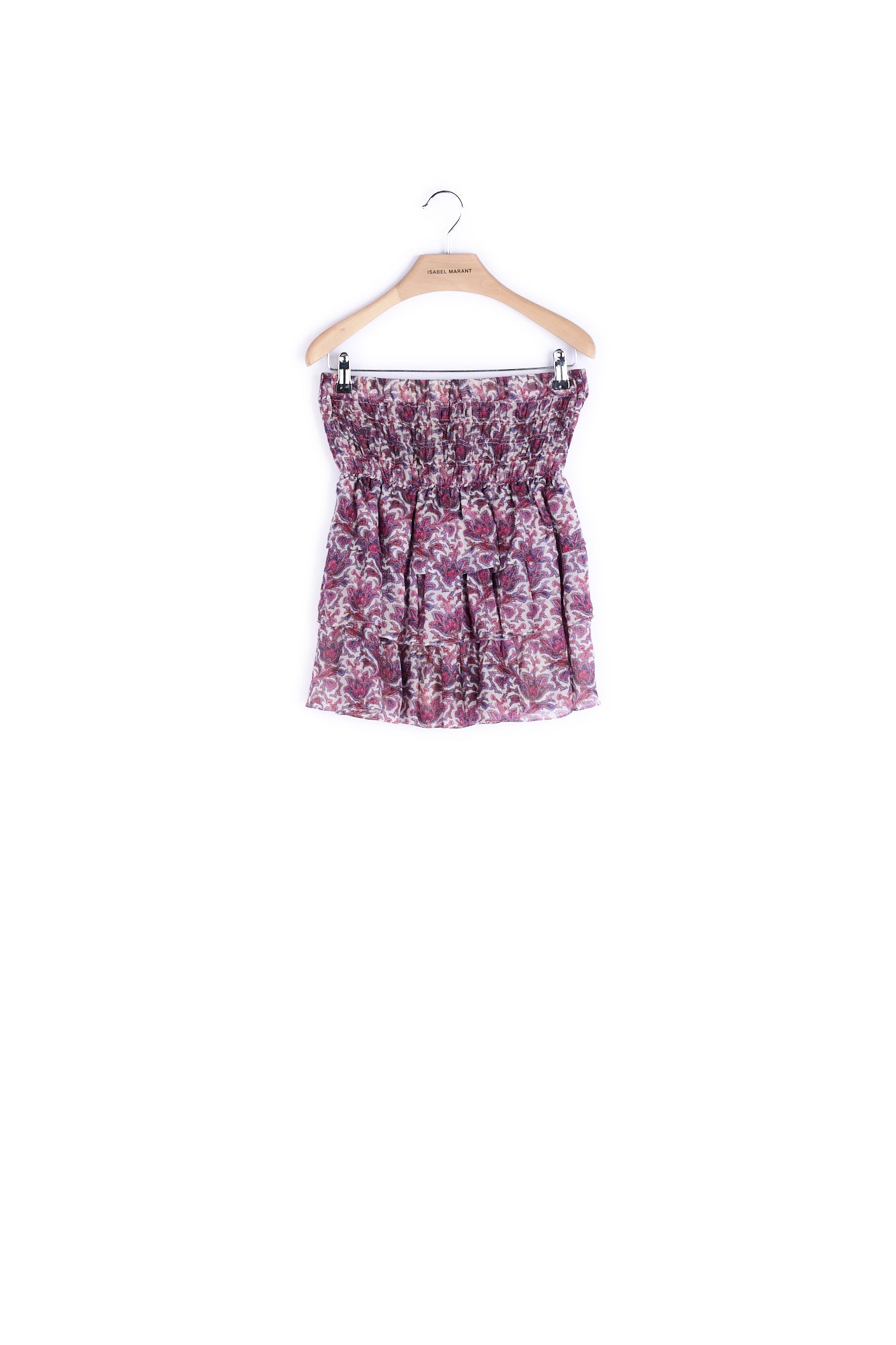 Jupe Coton Imprimé Isabel Marant seconde vie