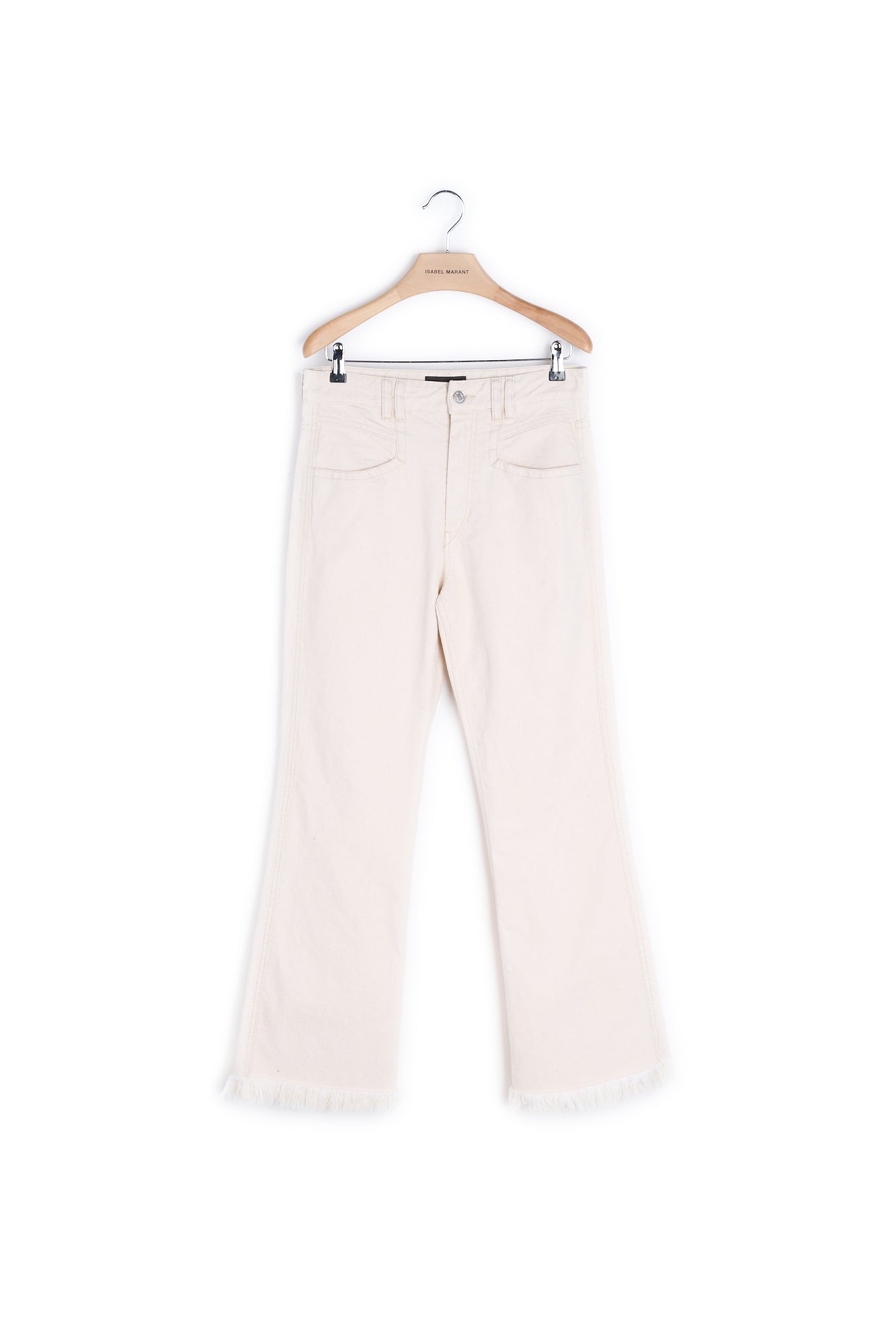 Pantalon en coton Isabel Marant seconde vie