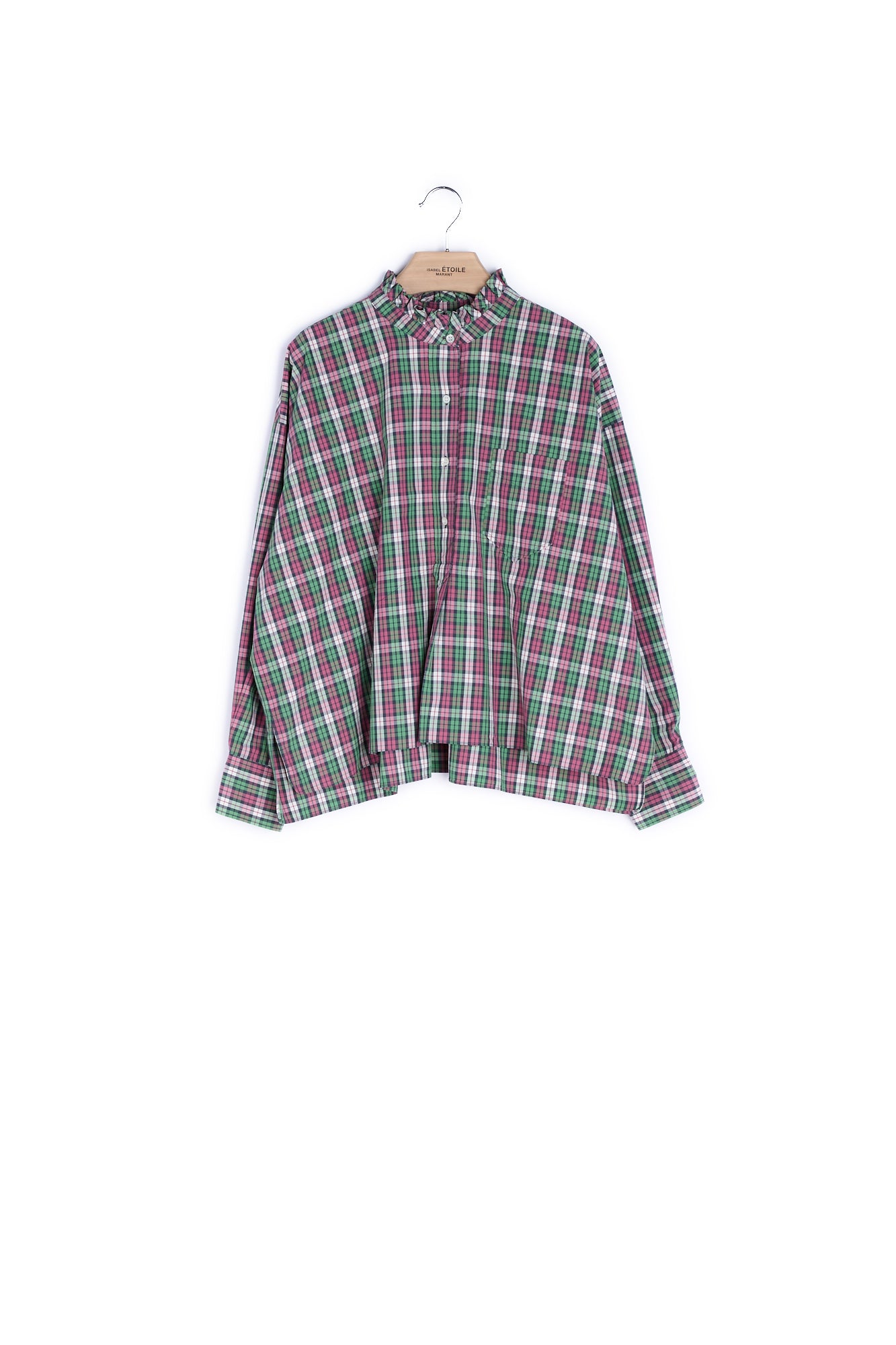 Chemise Large Col Serré Manches Longues Isabel Marant seconde vie
