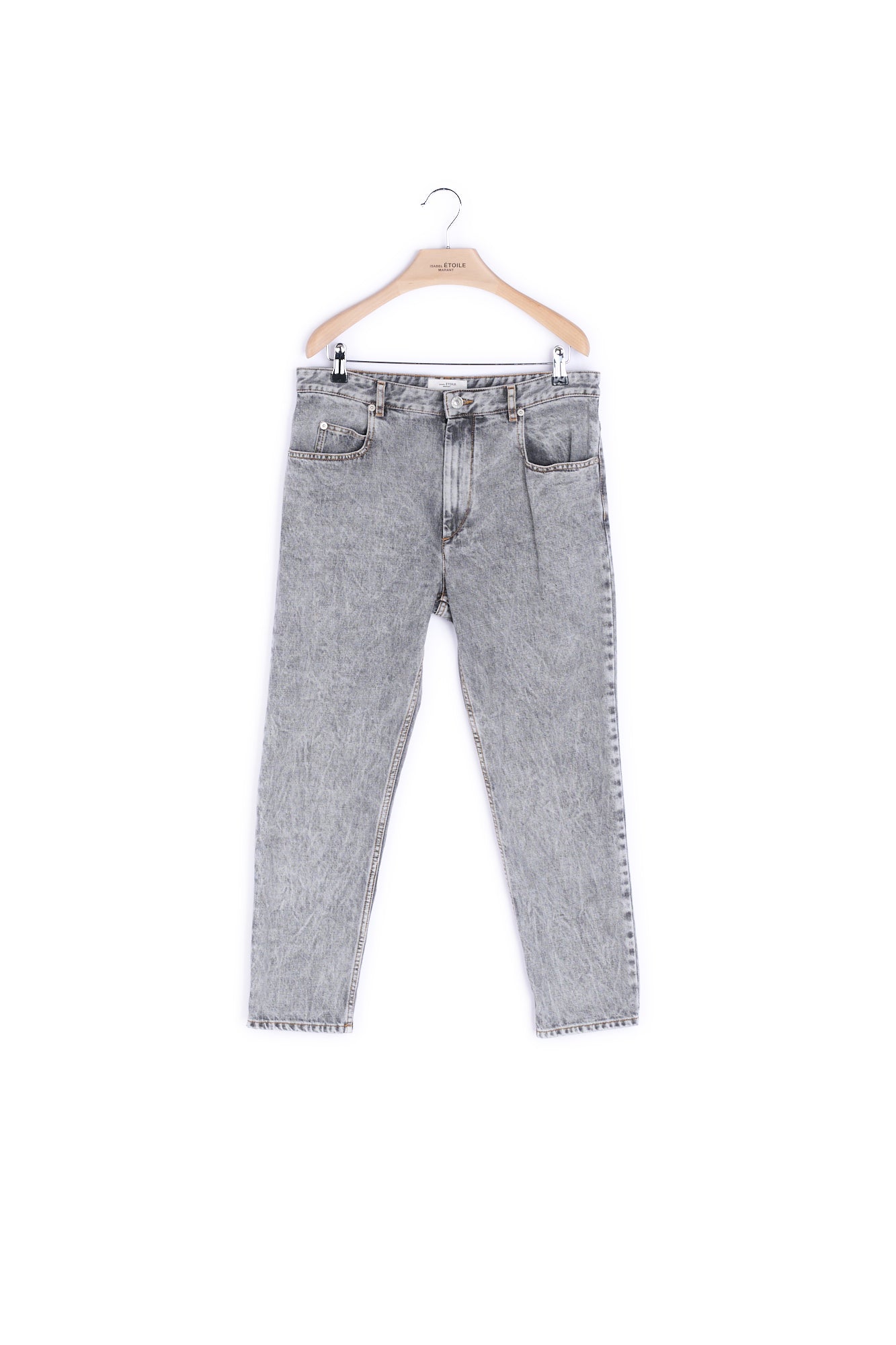 Pantalon Droit En Coton Isabel Marant seconde vie
