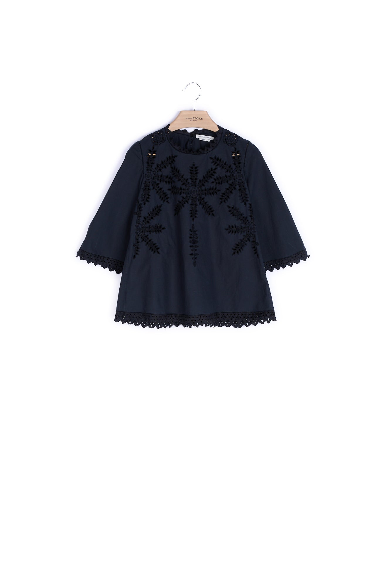 Blouse Manches Longues Coton Faume - seconde main