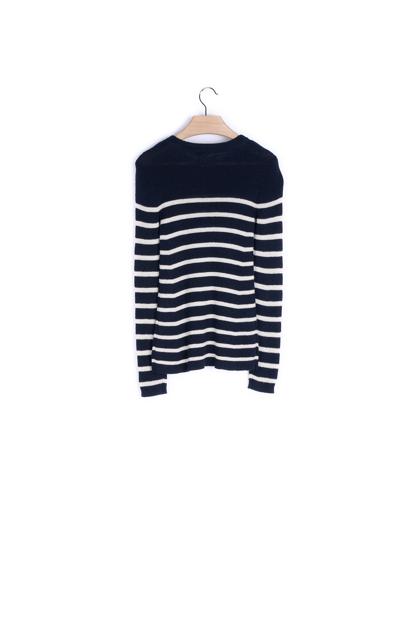 Pull Marin Coton Et Lin Manches Longues Isabel Marant seconde vie