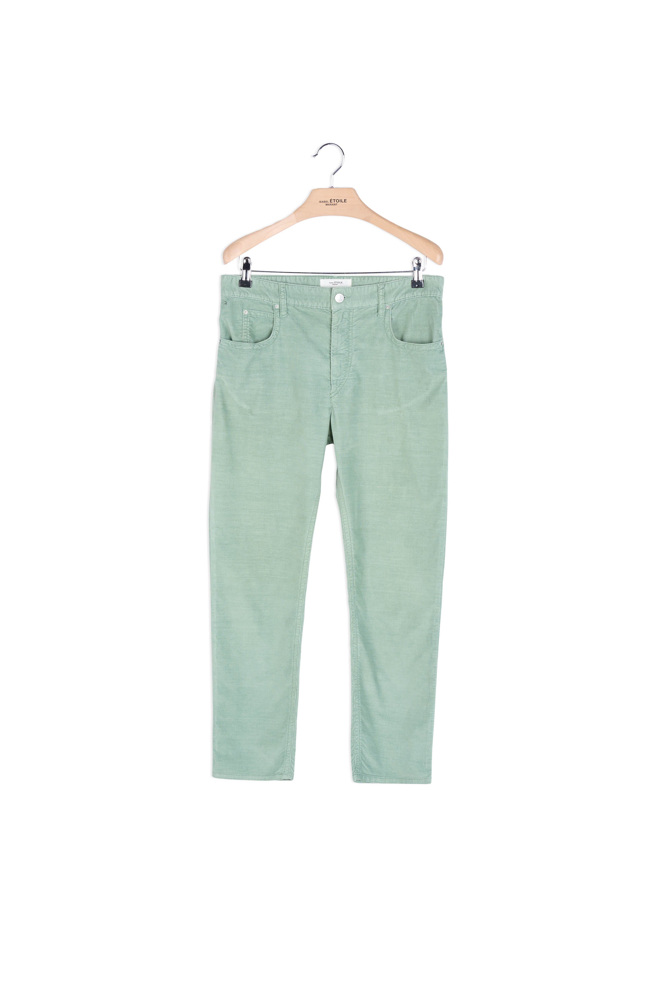 Pantalon Droit En Coton Isabel Marant seconde vie