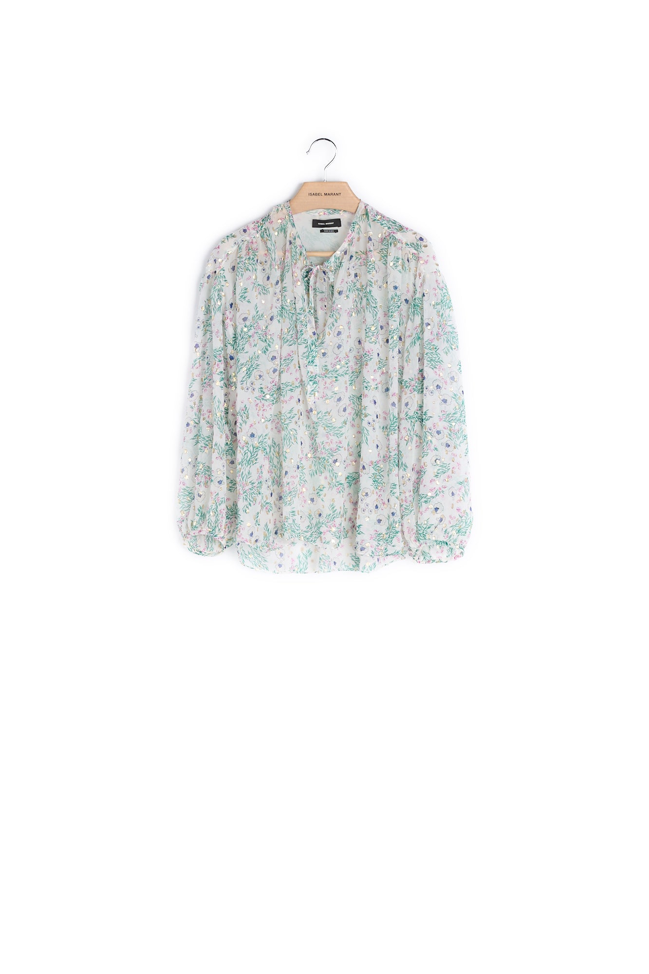 Haut Fleuri Soie - 38 Isabel Marant seconde vie