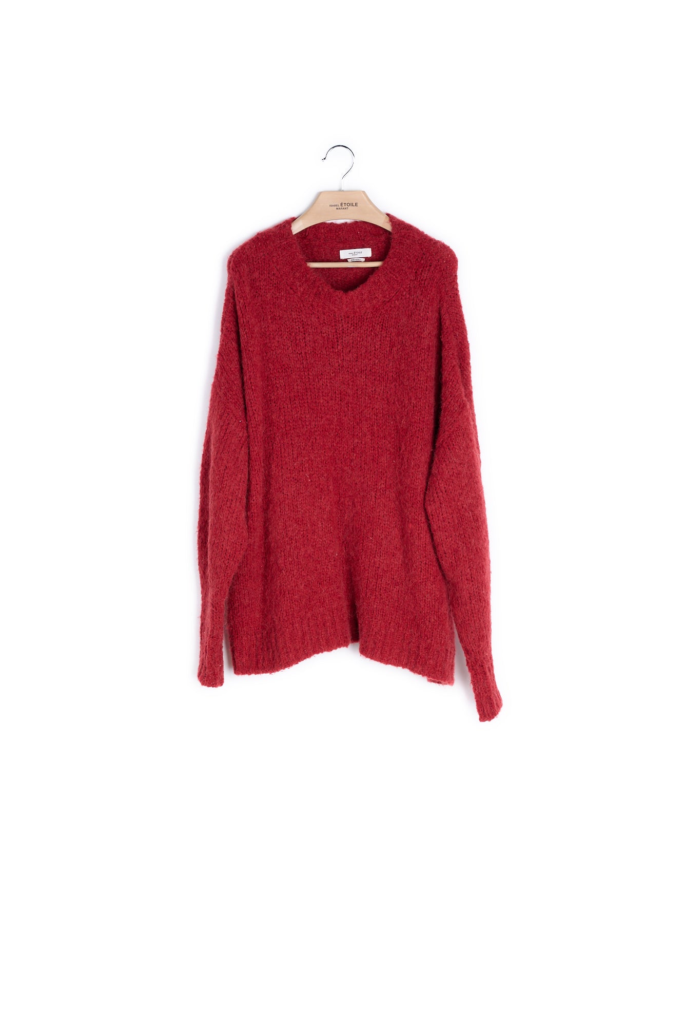 Pull Large Col Rond Manches Longues Alpaga Isabel Marant seconde vie