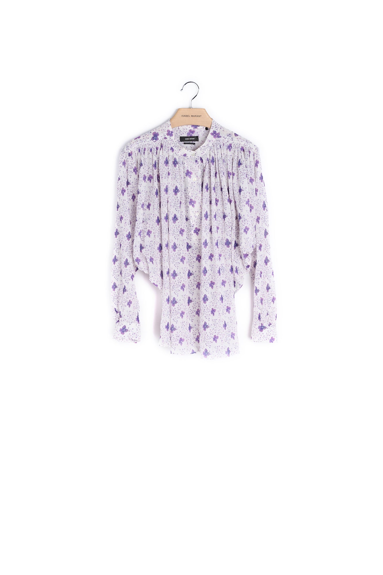 Blouse Manches Longues Coton Et Soie Isabel Marant seconde vie