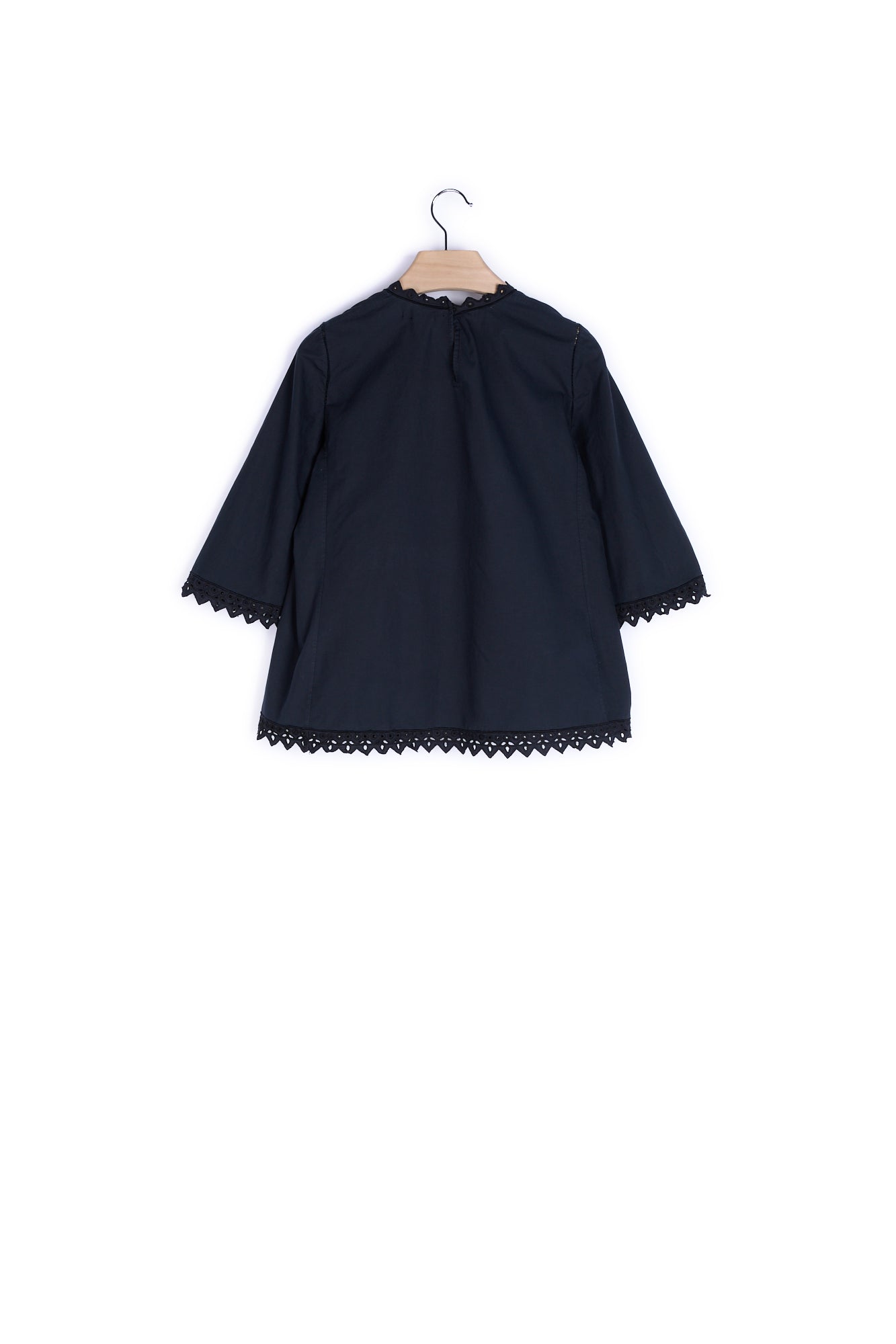 Blouse Manches Longues Coton Faume - seconde main