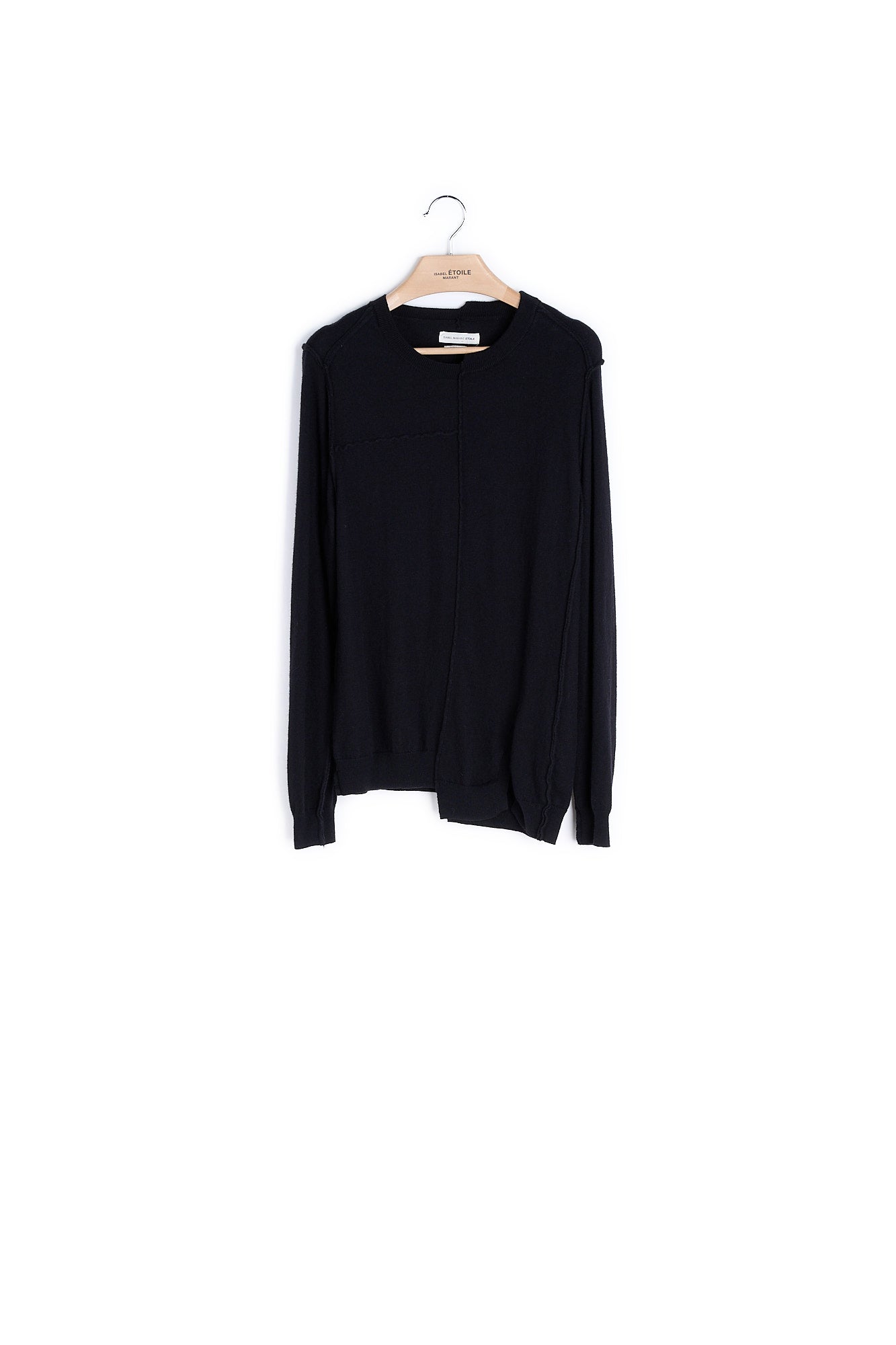 Pull Col Rond Manches Longues Coton Et Laine Isabel Marant seconde vie