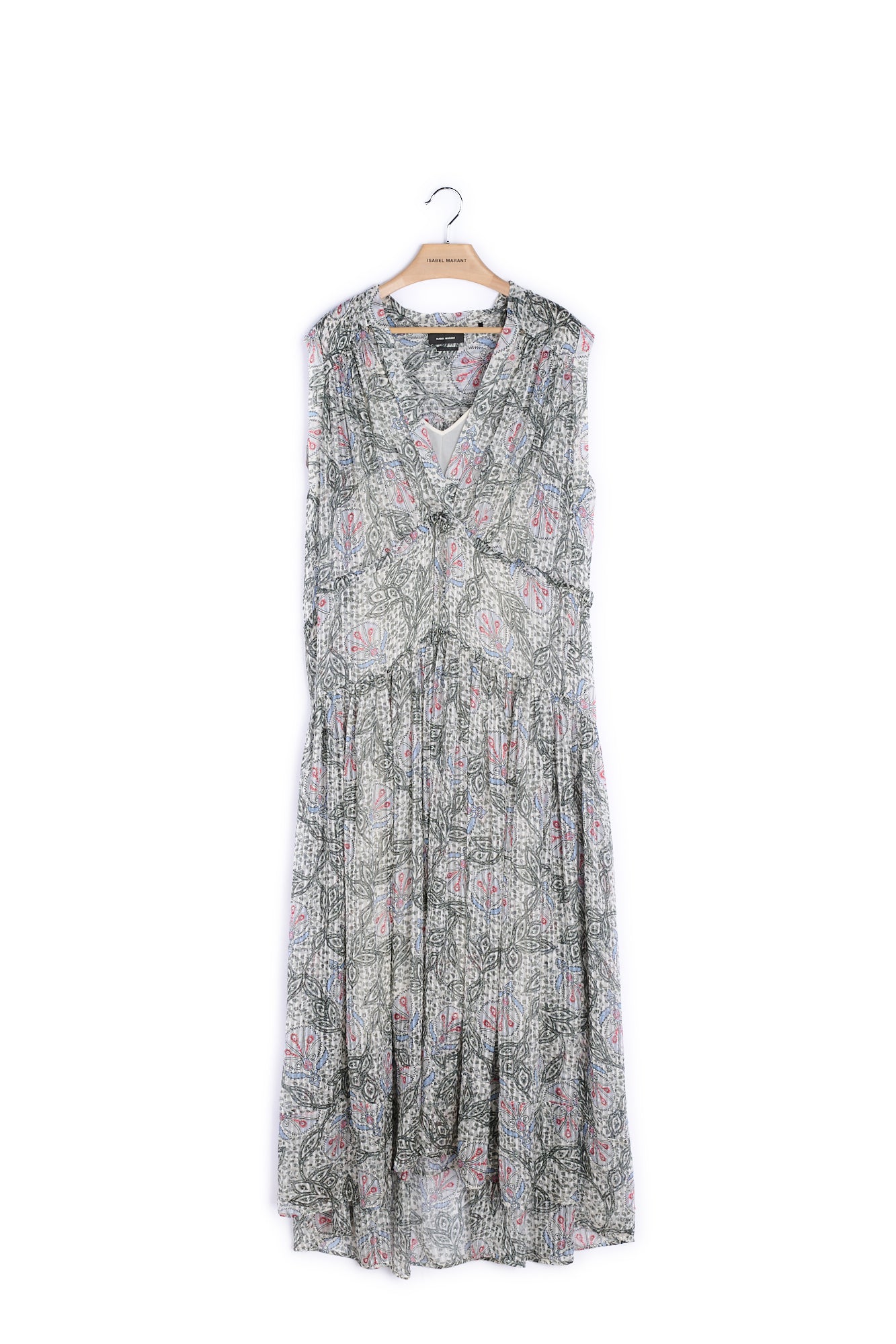 Robe Longue Col En V Sans Manches Isabel Marant seconde vie