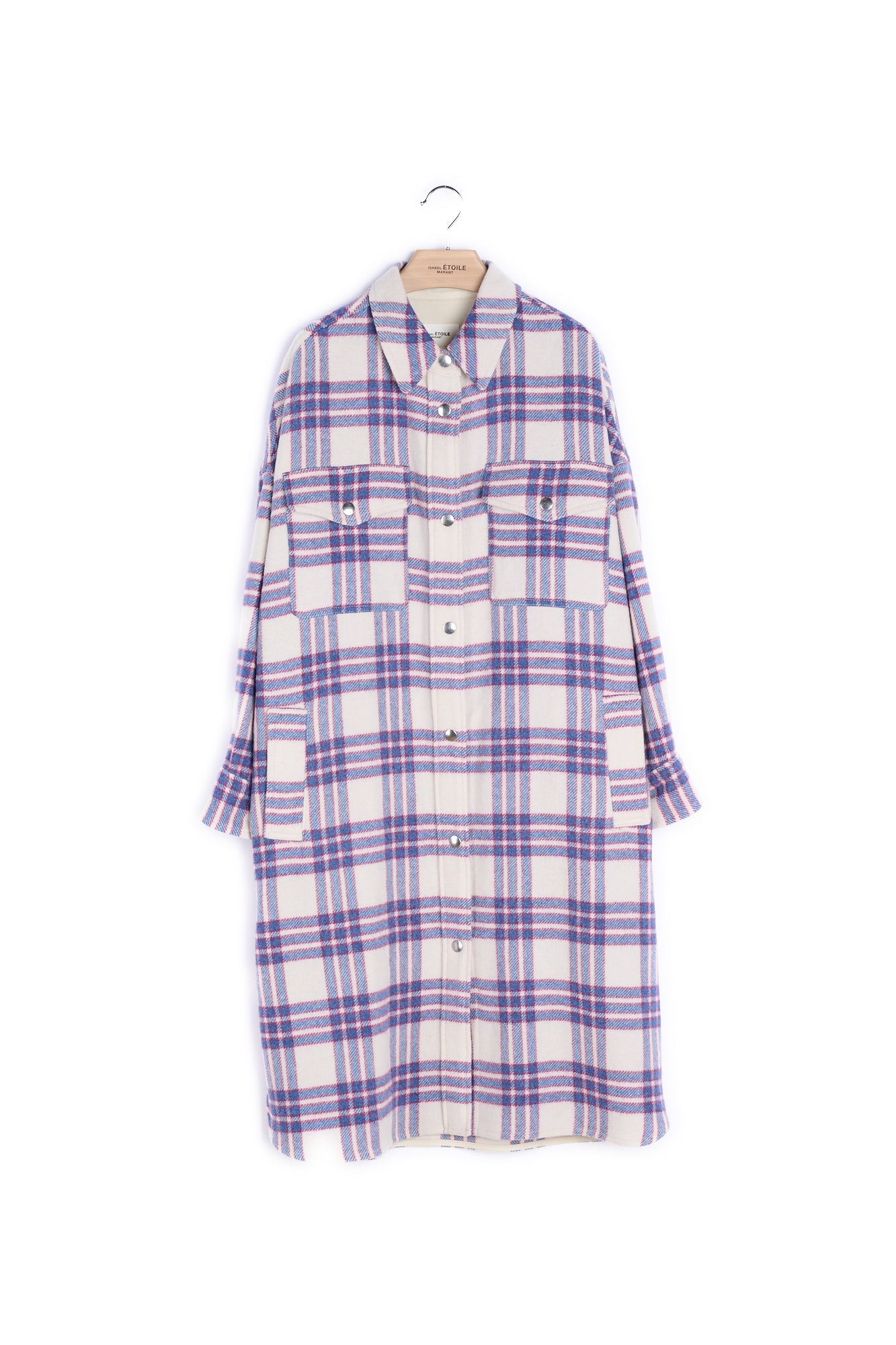 Manteau Long En Laine Vierge - T0 Isabel Marant seconde vie