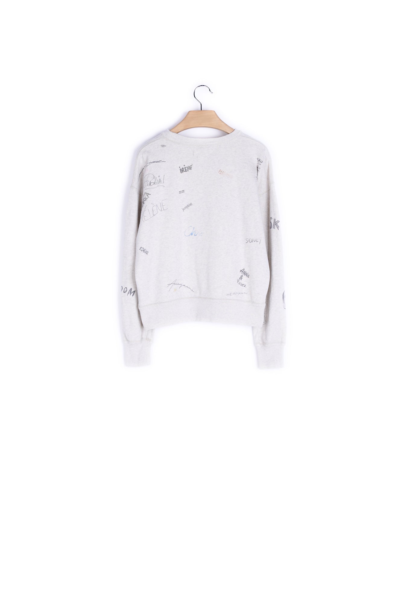 Sweat Shirt Imprimé Col Rond Manches Longues Isabel Marant seconde vie