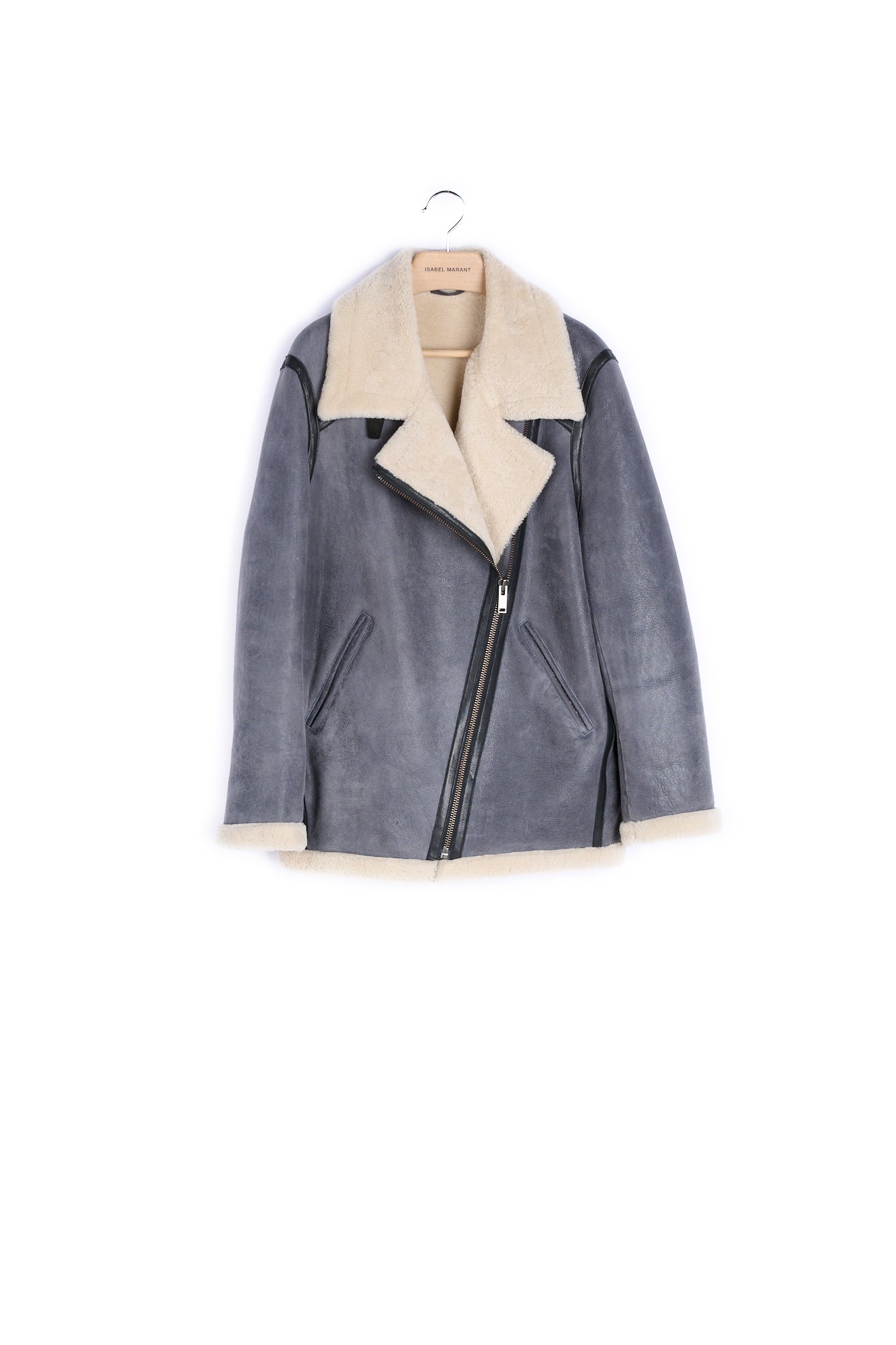 Manteau CUIR - 36 Isabel Marant seconde vie