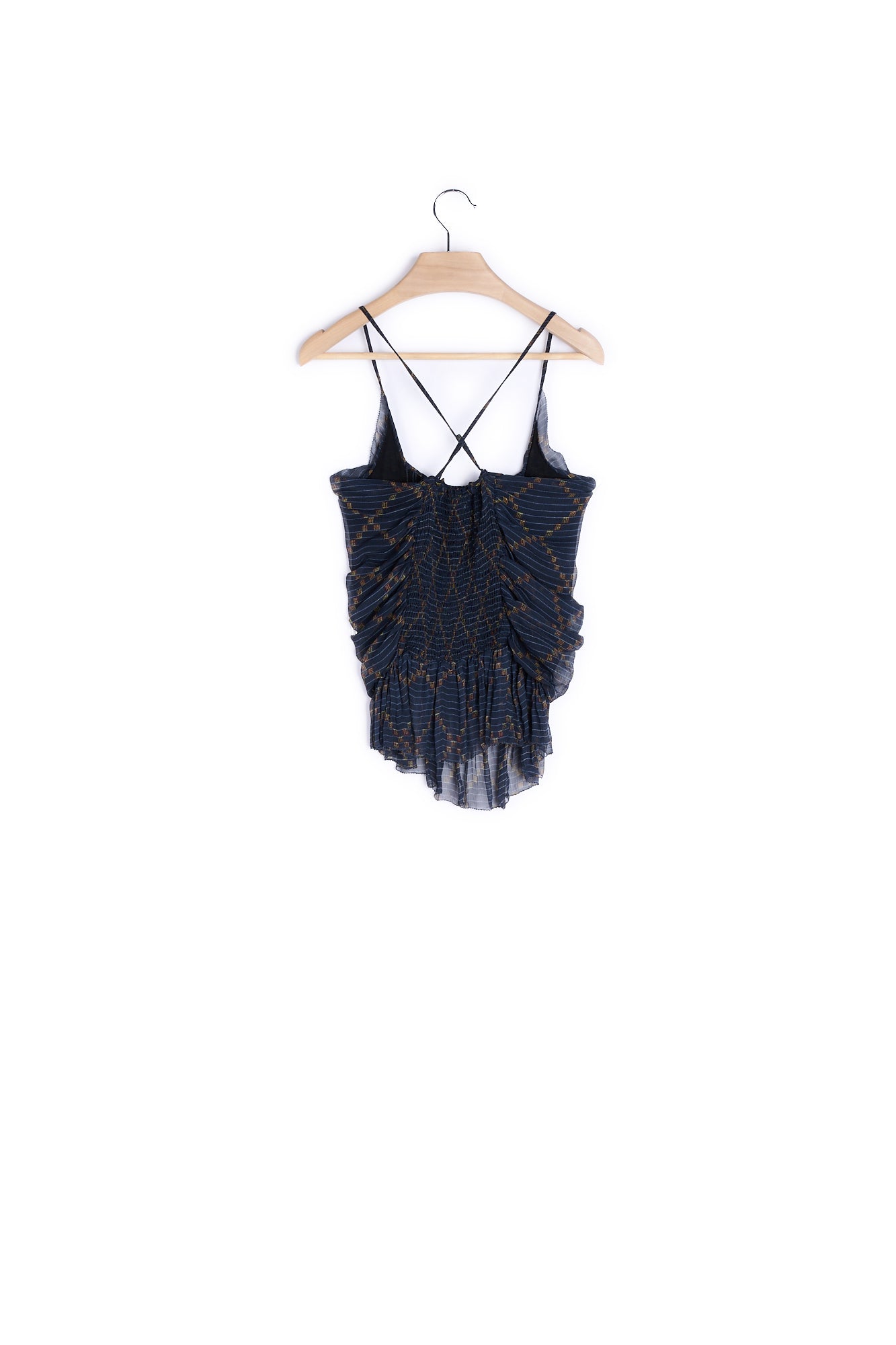 Top Sans Manche En Soie Isabel Marant seconde vie