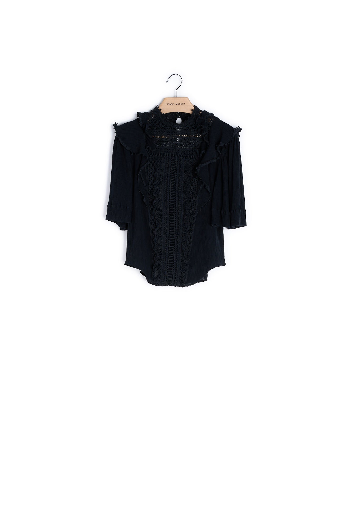 Top Manches Courtes Ne Coton Et En Soie Isabel Marant seconde vie