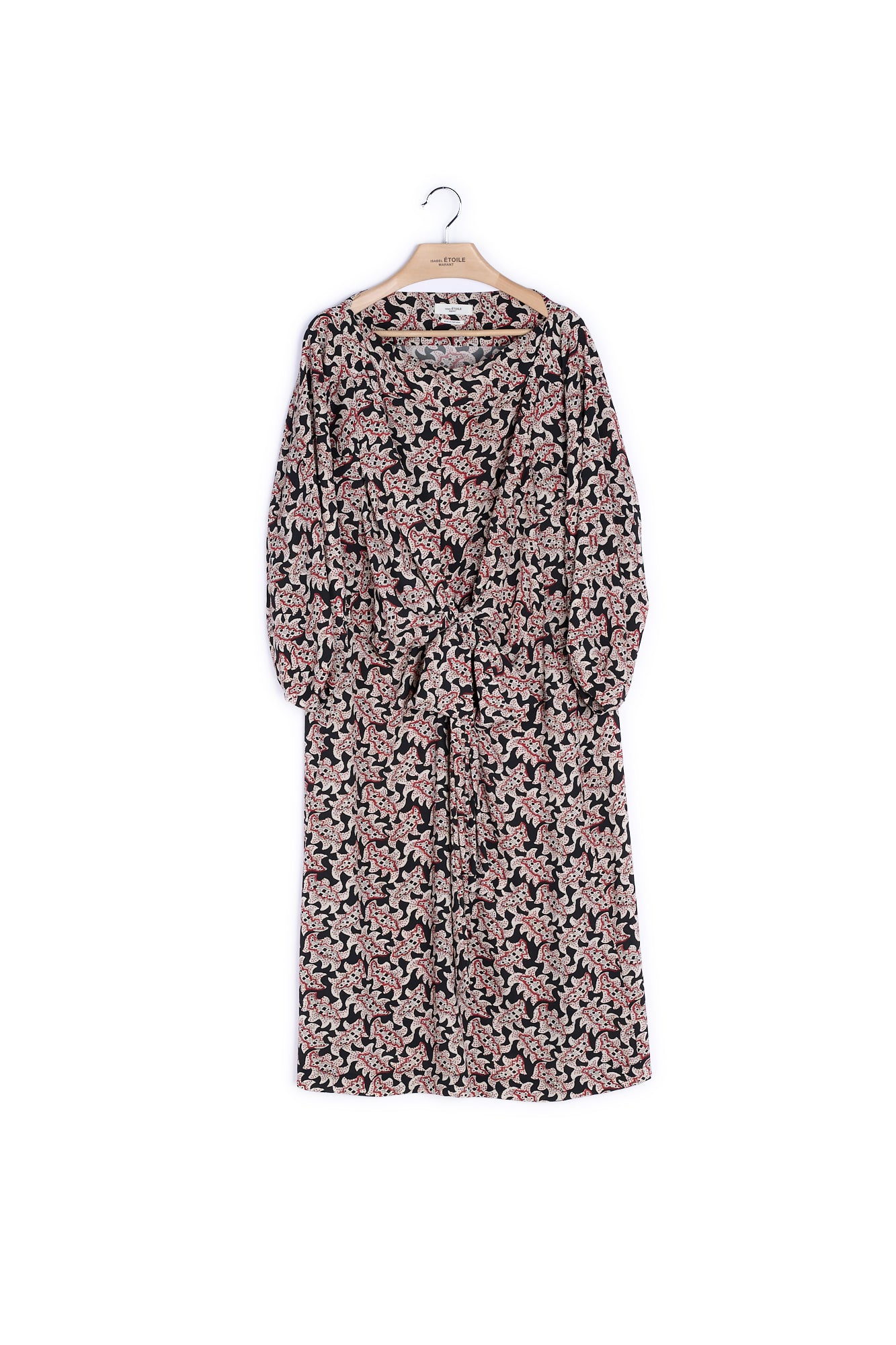 Robe midi col rond manches longues - 38 Isabel Marant seconde vie