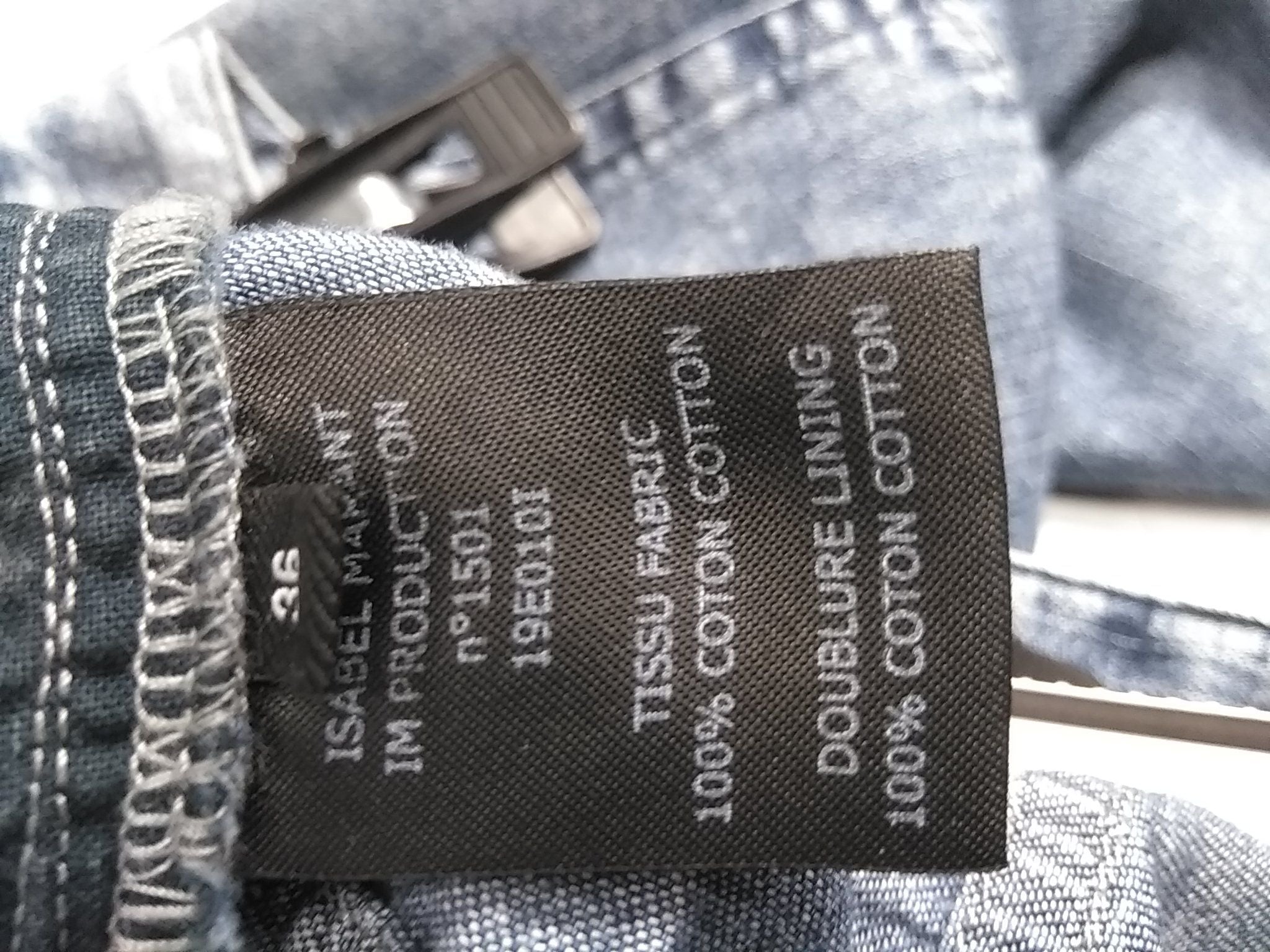 PANTALON LEX Isabel Marant seconde vie