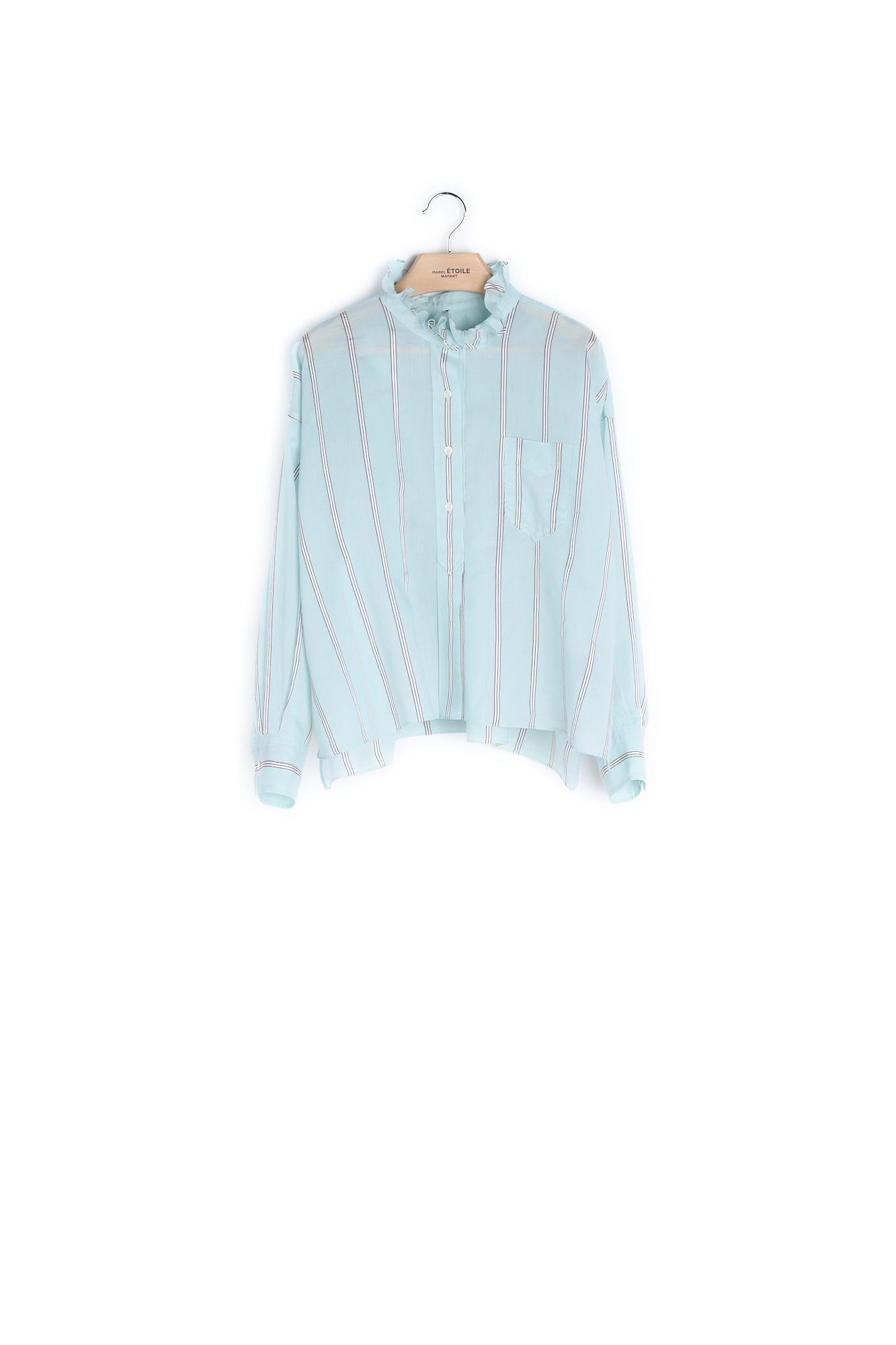 Blouse Manches Longues Coton Et Soie Mélangés Isabel Marant seconde vie