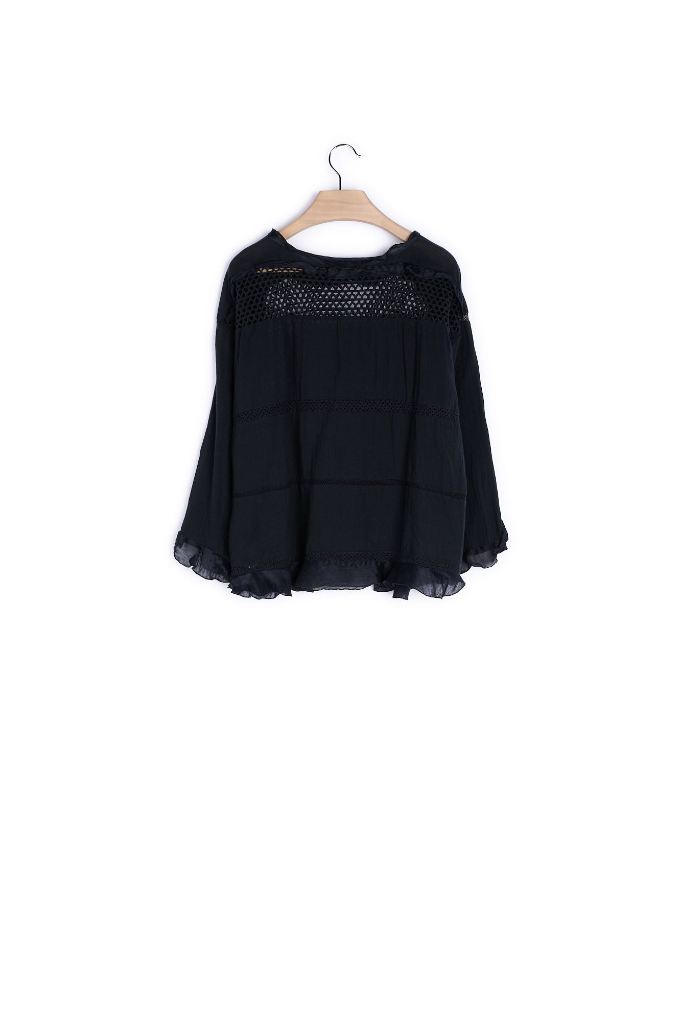 Haut effet maille filet manches longues - 40 Isabel Marant seconde vie