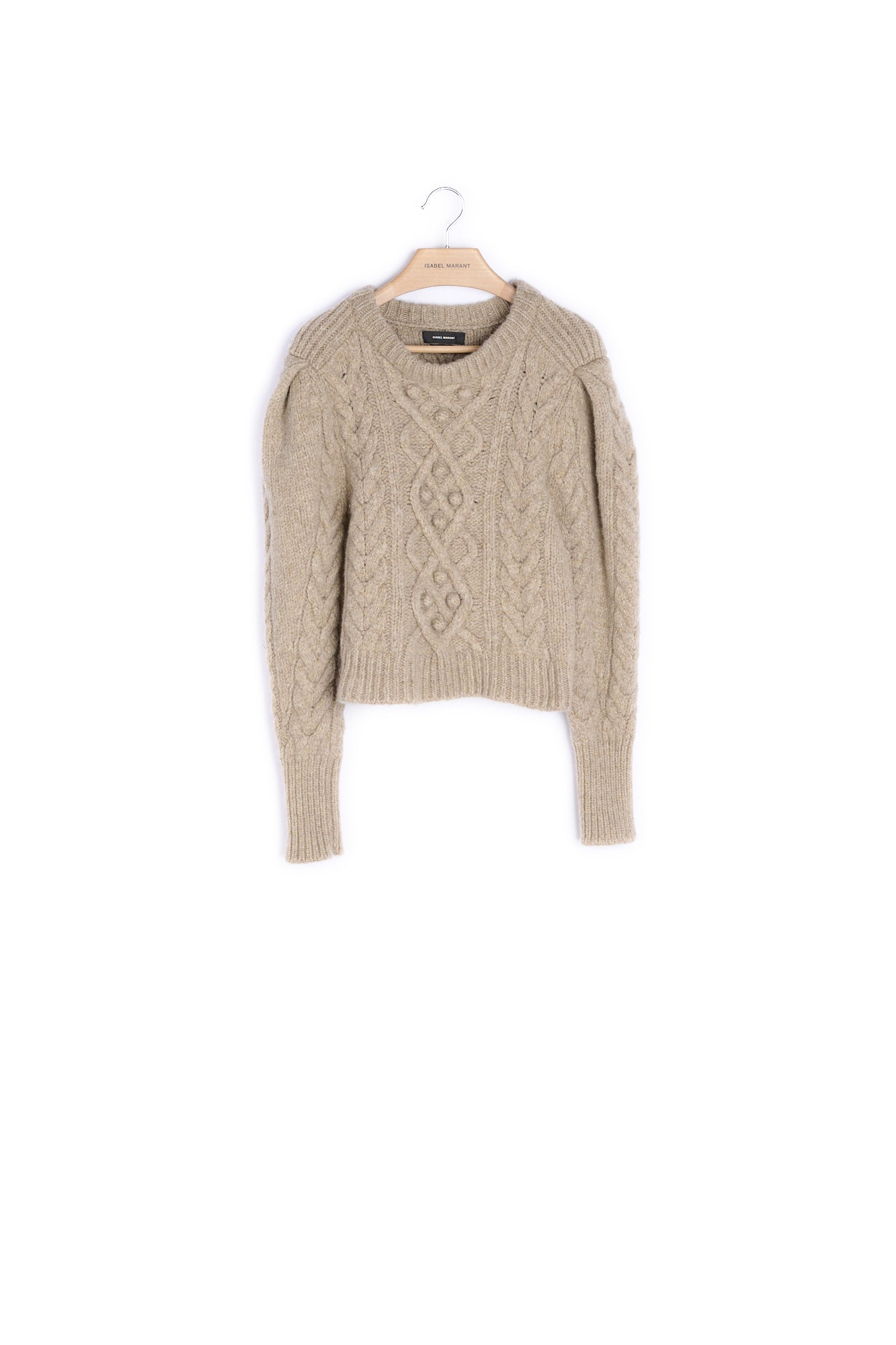 Pull Col Rond Manches Longues Laine Isabel Marant seconde vie