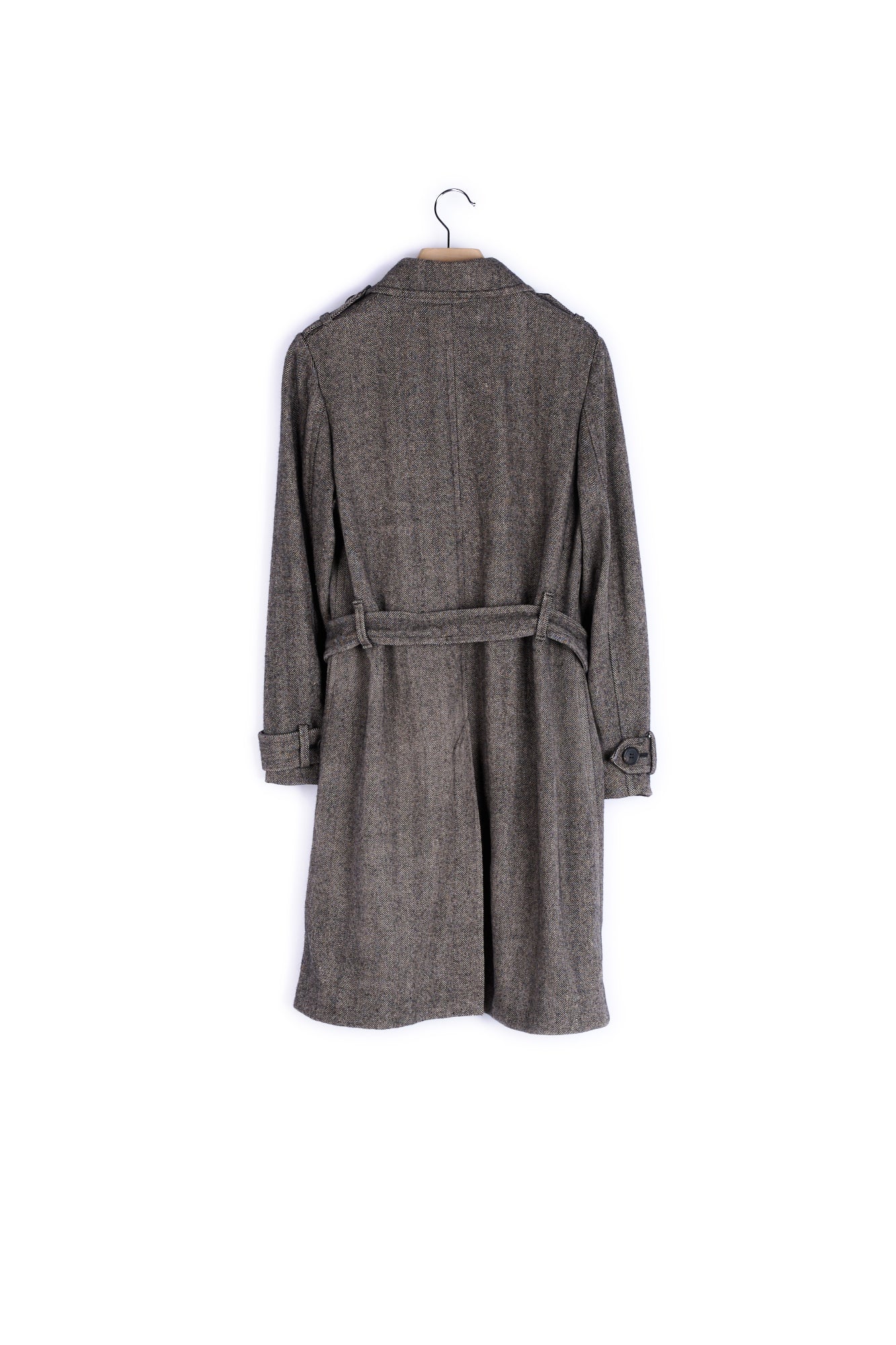 Manteau Lin Et Laine Isabel Marant seconde vie