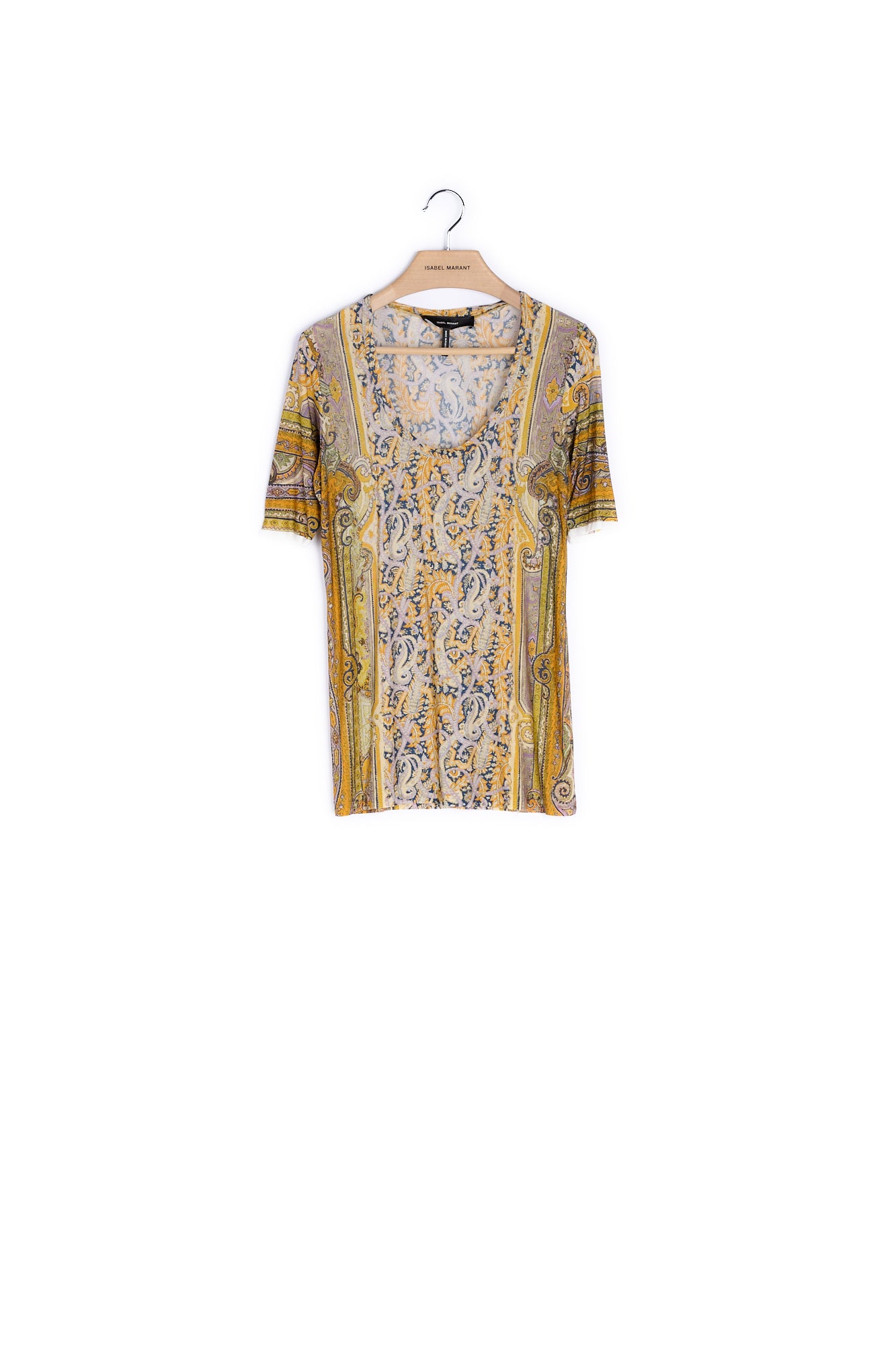 Tee Shirt col en U manches courtes - 40 Isabel Marant seconde vie