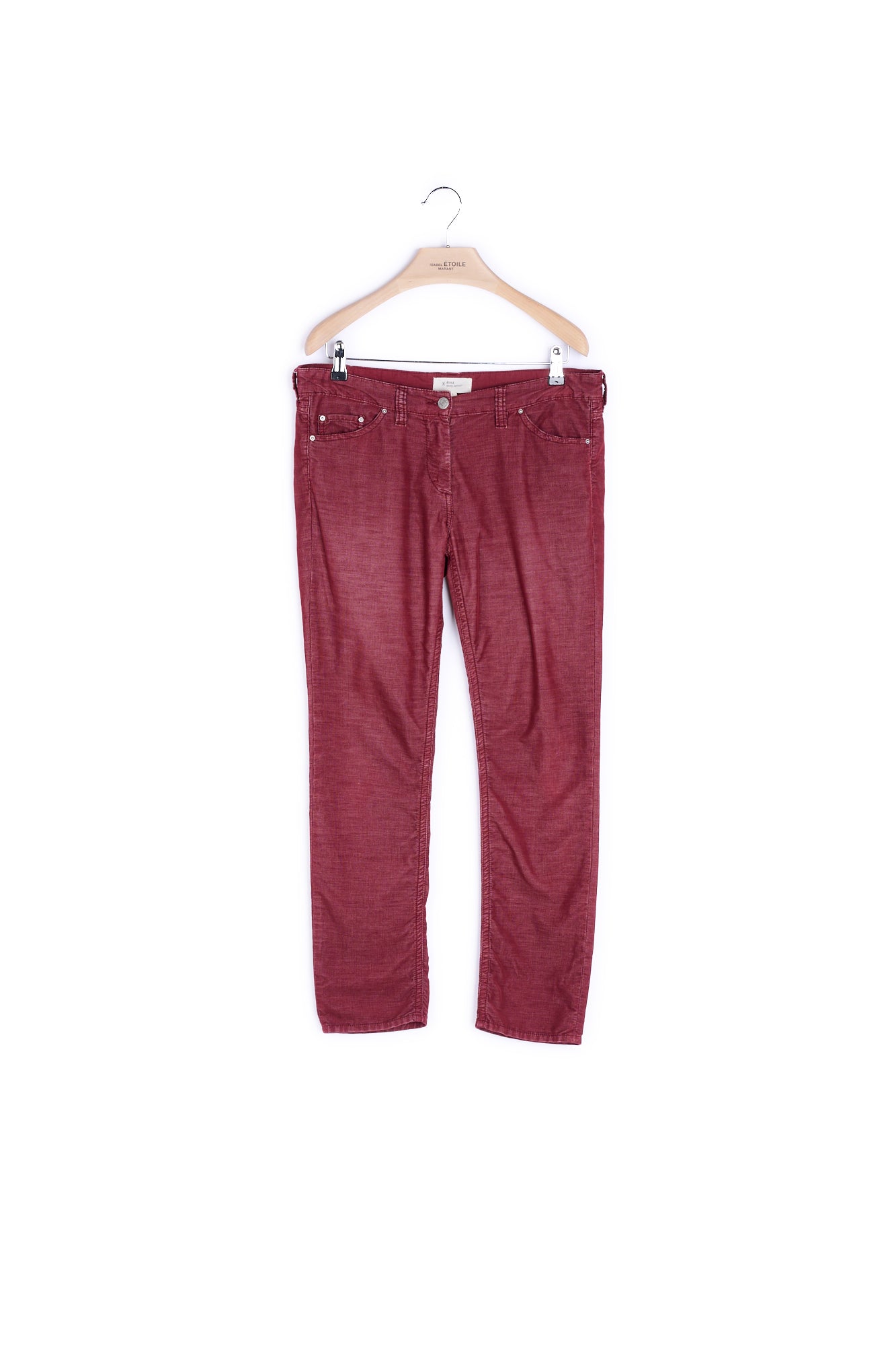 Pantalon Slim En Coton Isabel Marant seconde vie