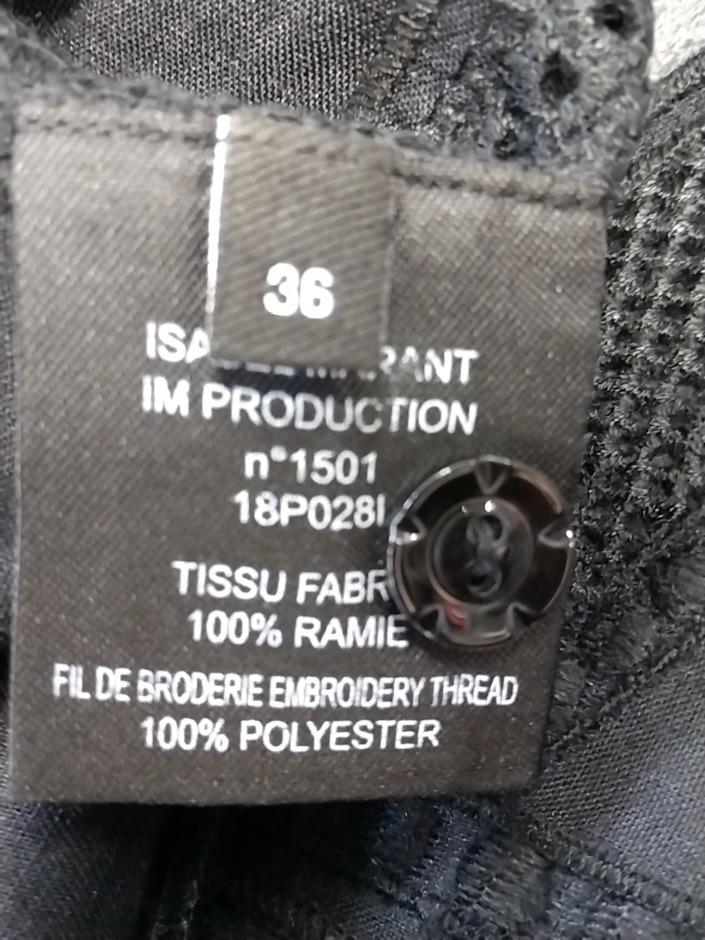 Top En Ramie Isabel Marant seconde vie