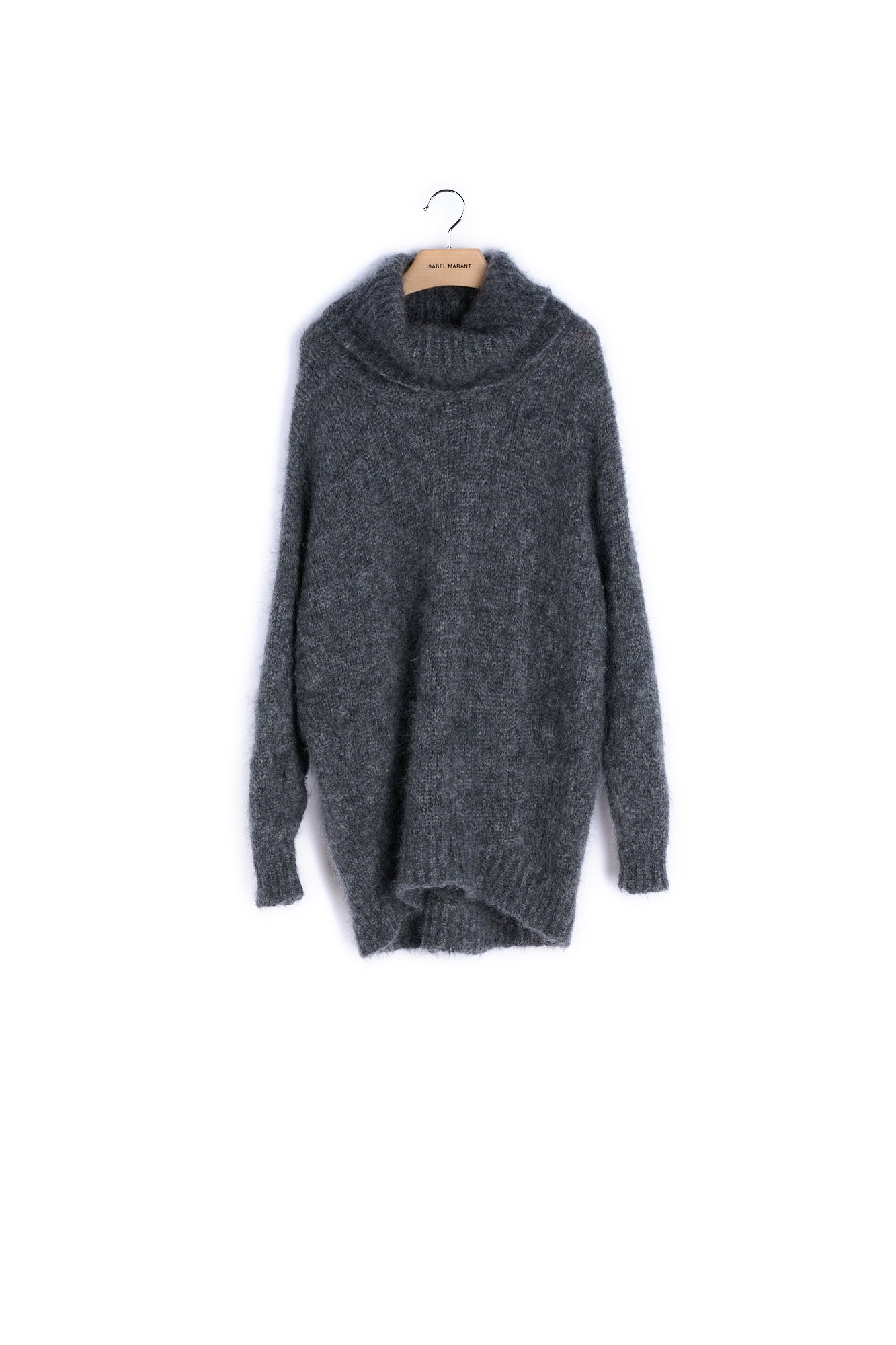 Pull Oversize Col Rond Manches Longues Mohair Isabel Marant seconde vie