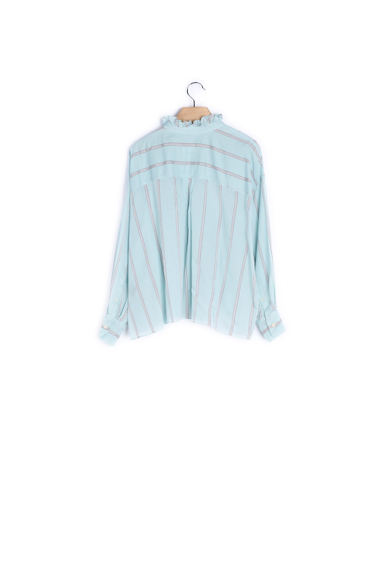 Chemise Rayée Coton et Soie - 38 Isabel Marant seconde vie
