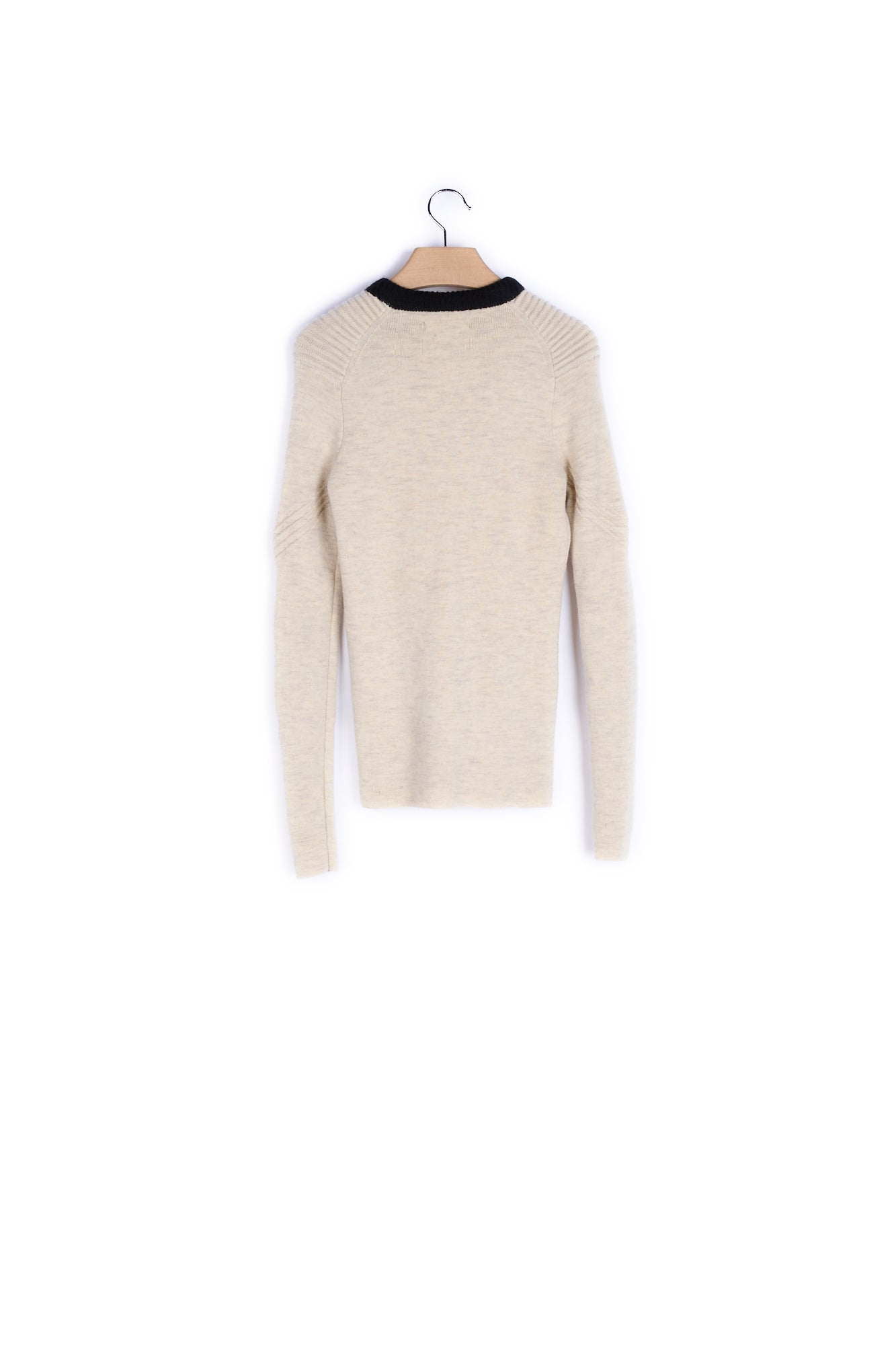 Pull col rond manches longues Laine - 38 Isabel Marant seconde vie