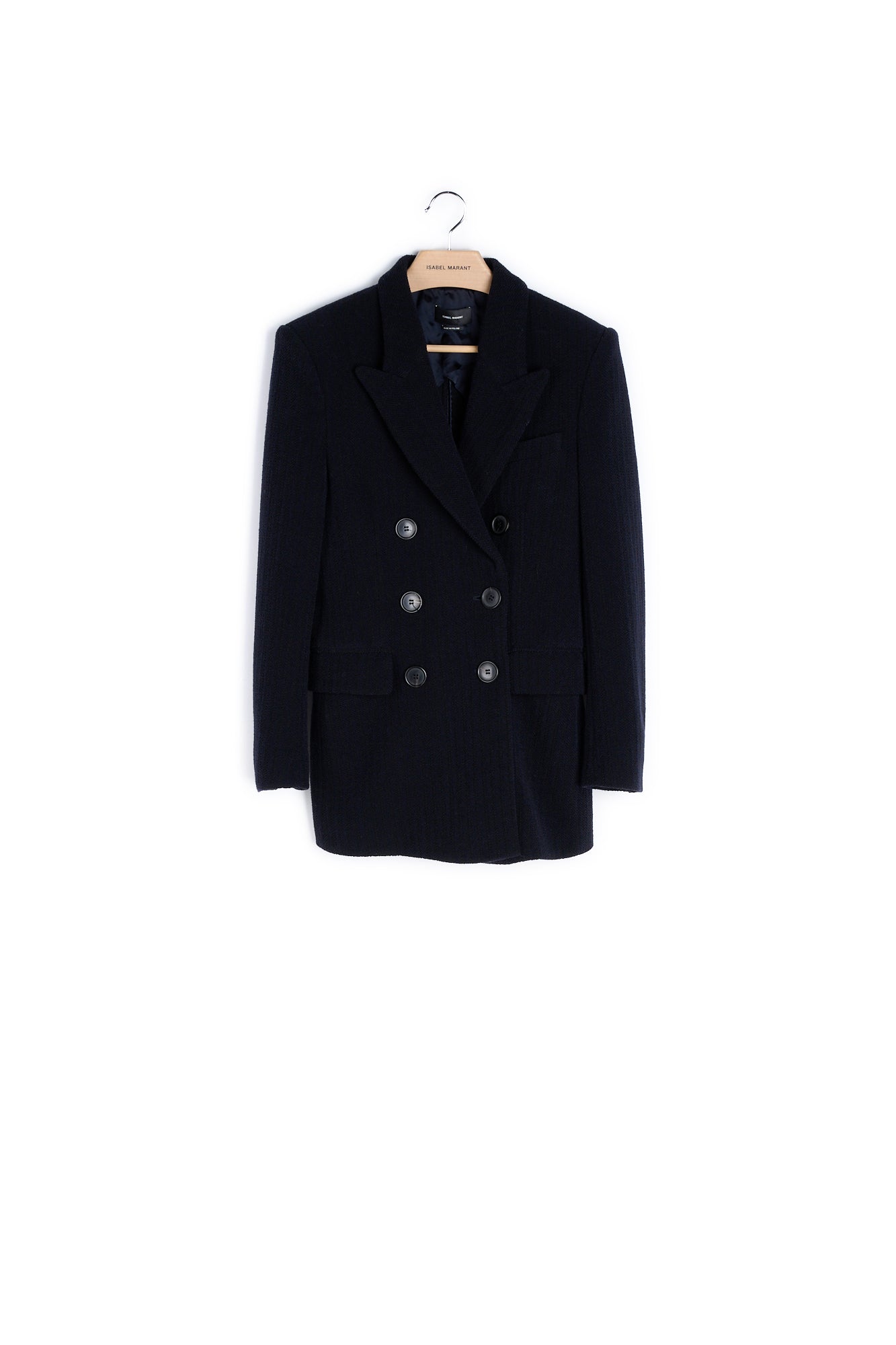 Veste Manches Longues Laine Vierge Isabel Marant seconde vie